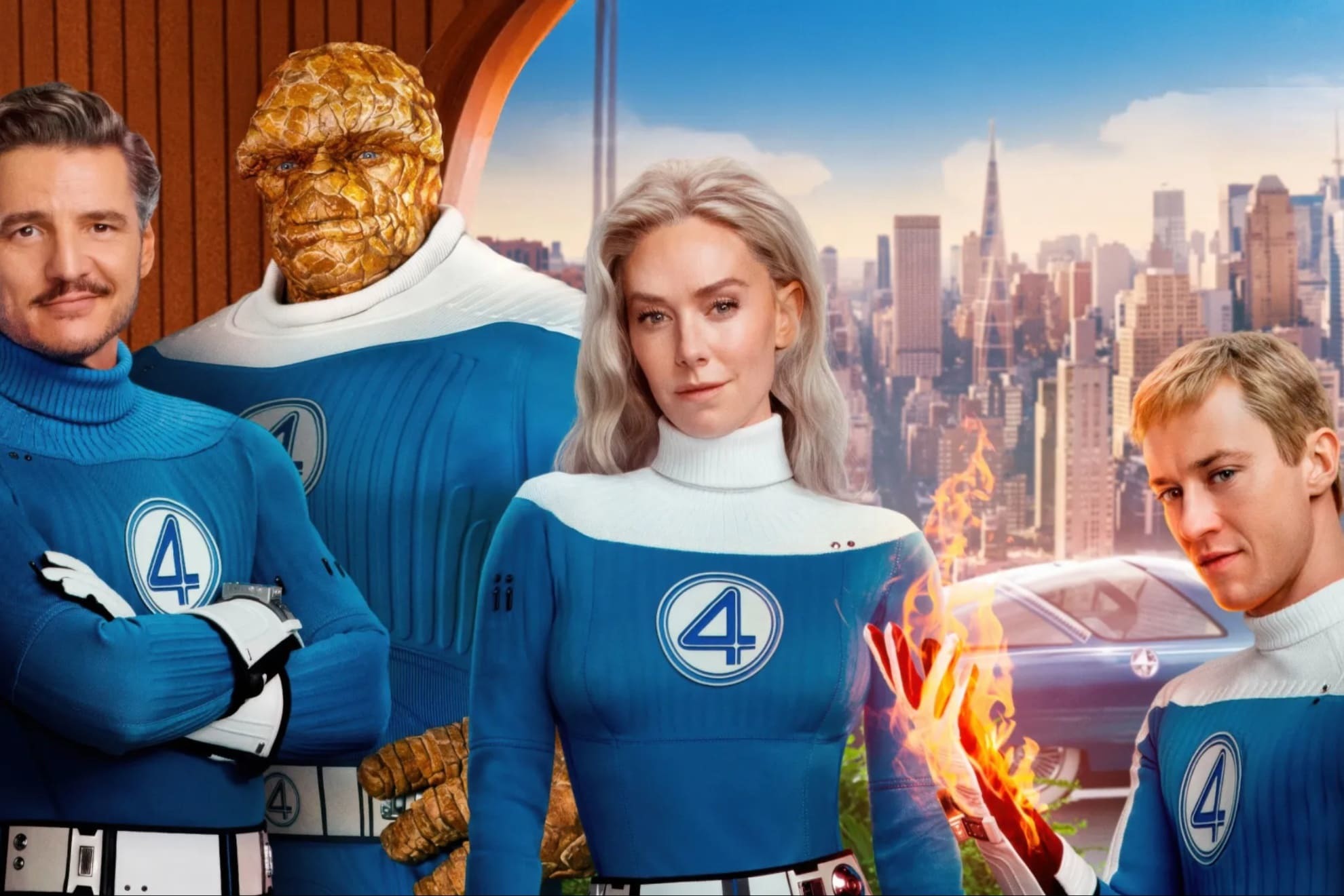 Pedro Pascal (left) leads Fantastic Four: First Steps in 2025, igniting Marvels box office comeback.