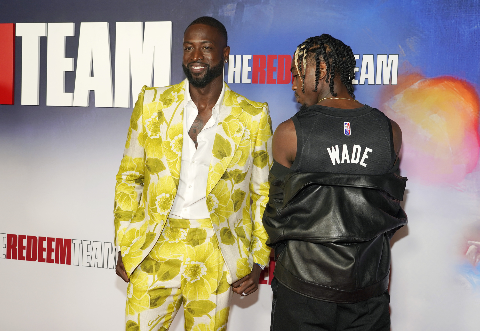 Dwayne Wade and Zaire Wade