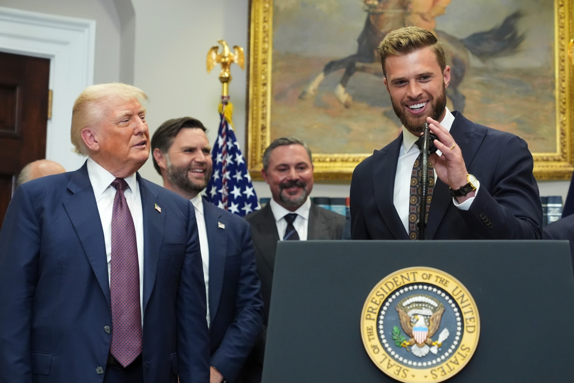 Nick Bosa, Harrison Butker Among NFL Players Joining Trumps Fitness Council