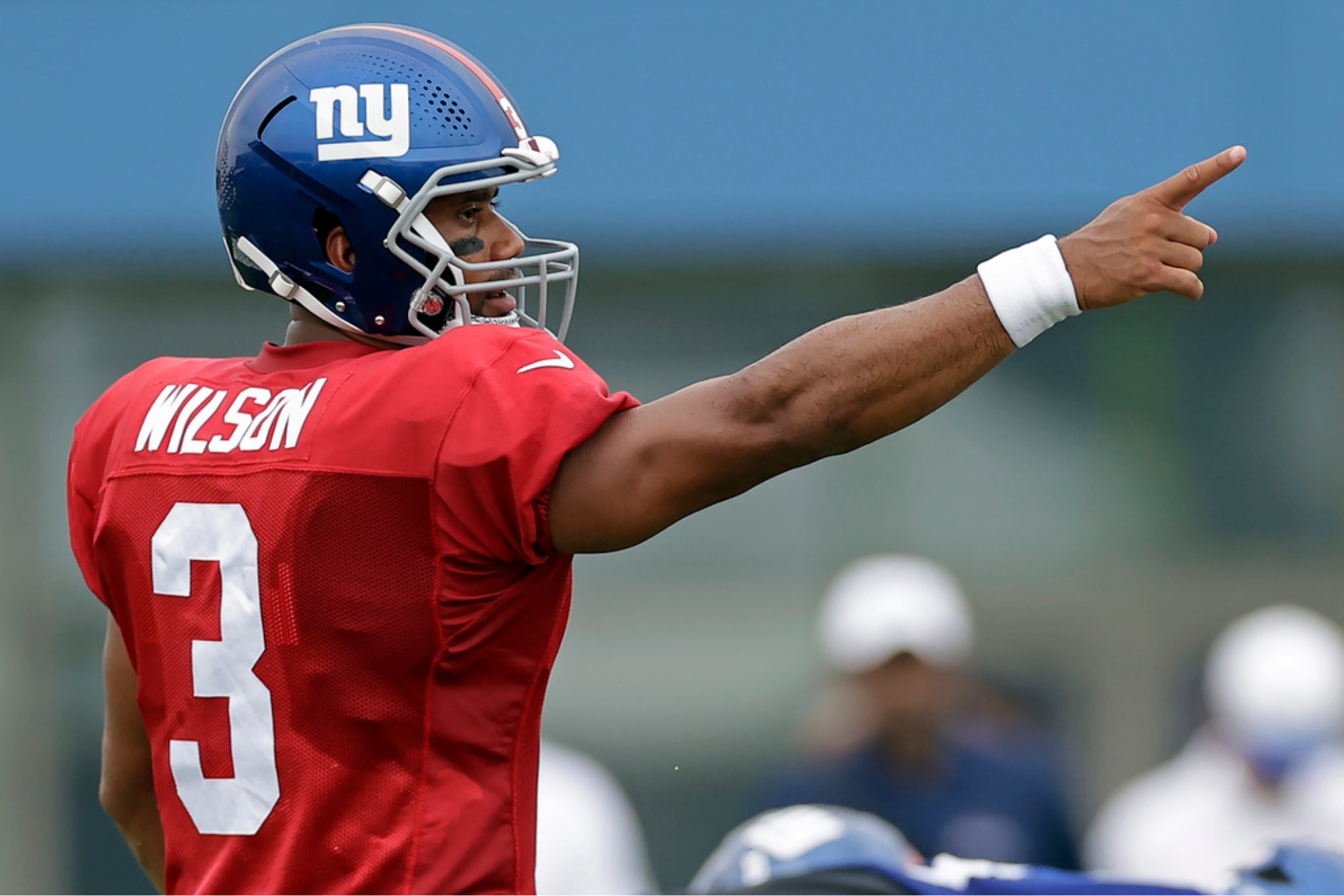 New York Giants quarterback Russell Wilson