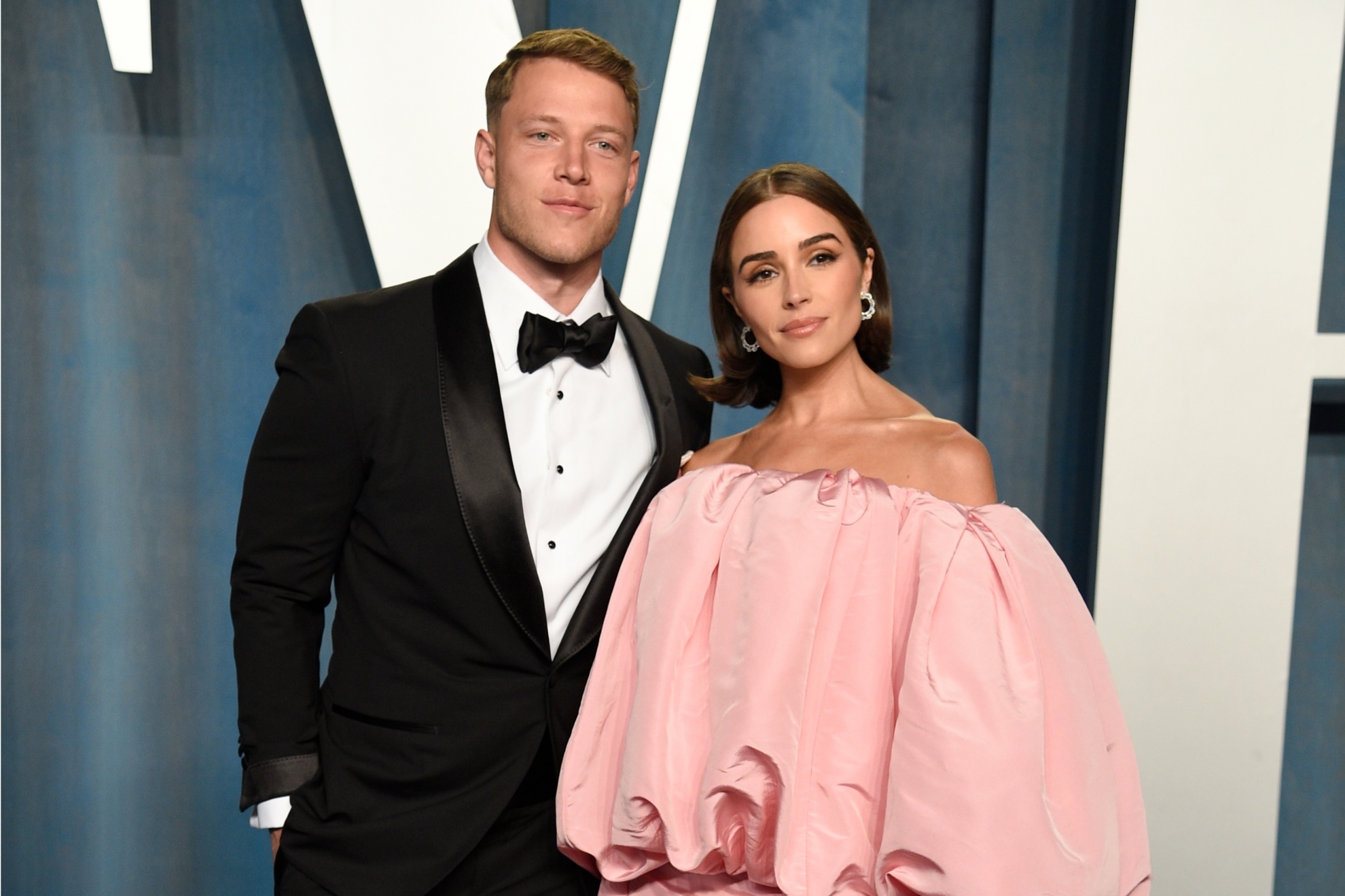 Christian McCaffrey paid a heartfelt tribute to his wife Olivia Culpo for her work as a mother.