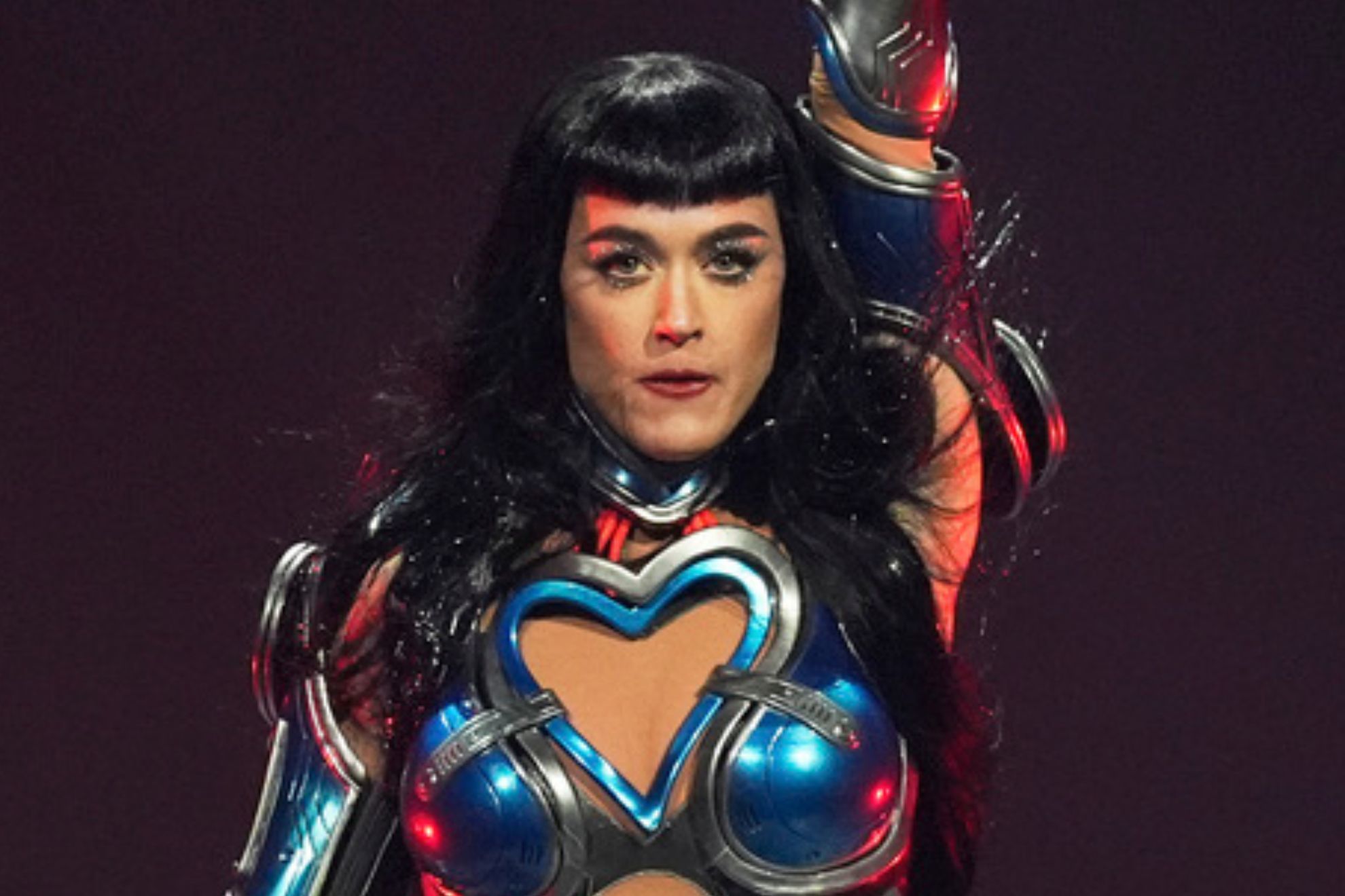 Katy Perry skips a beat after completely stopping her show to aid a fan who collapsed right in front of her