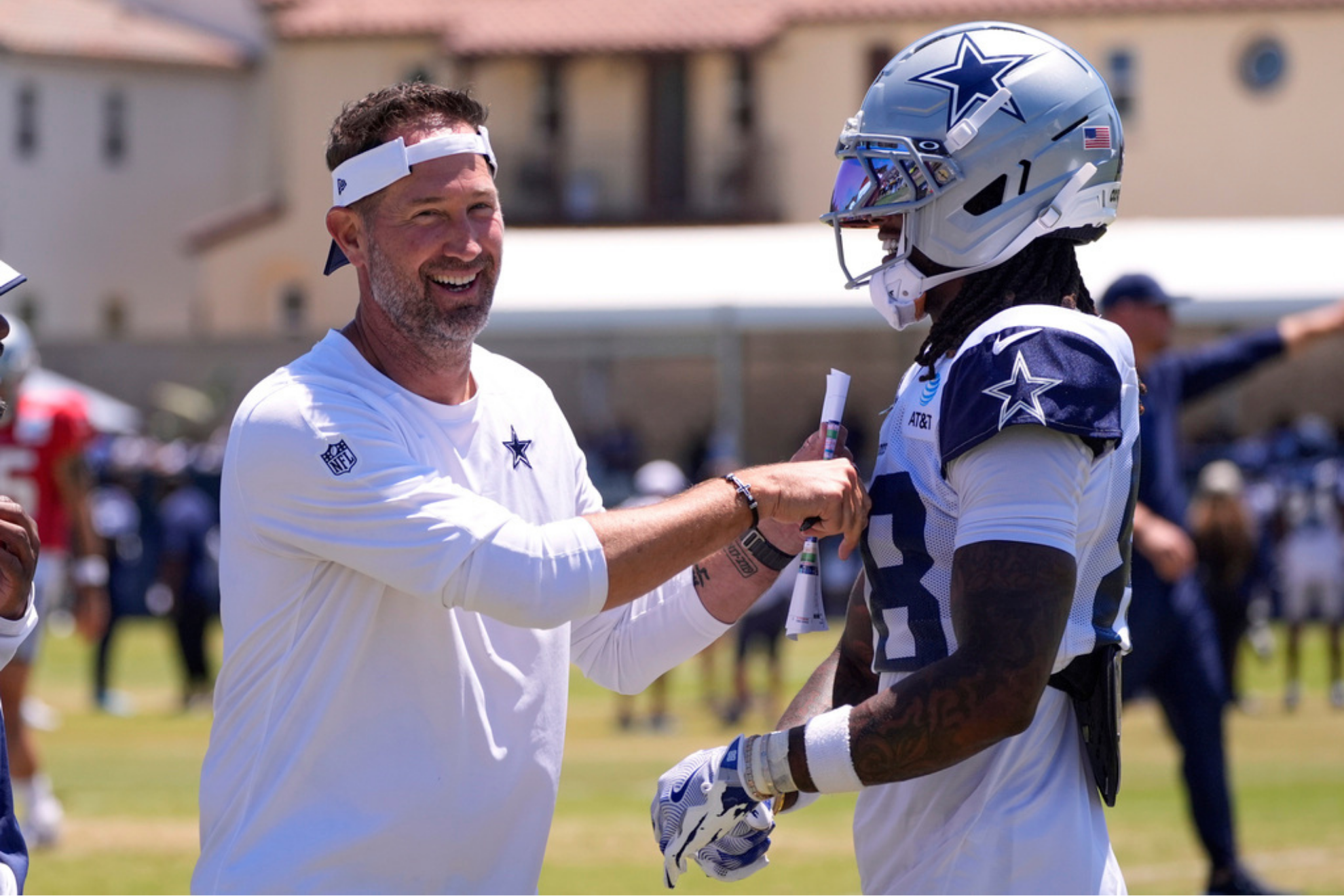 Dallas Cowboys head coach Brian Schottenheimer