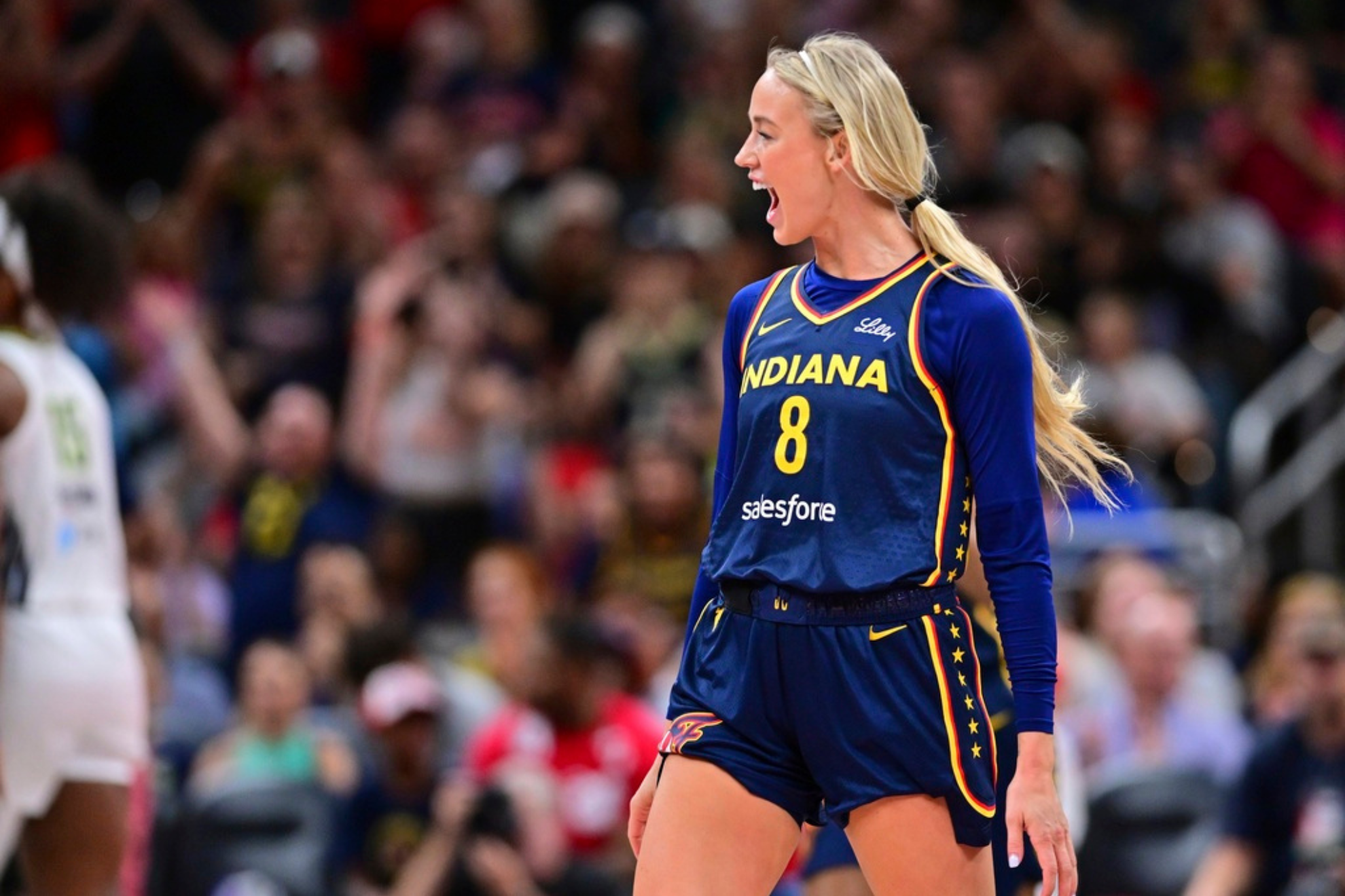 Sophie Cunningham took stock of her first year with the Indiana Fever and issued a warning to her rivals in the 2026 WNBA season