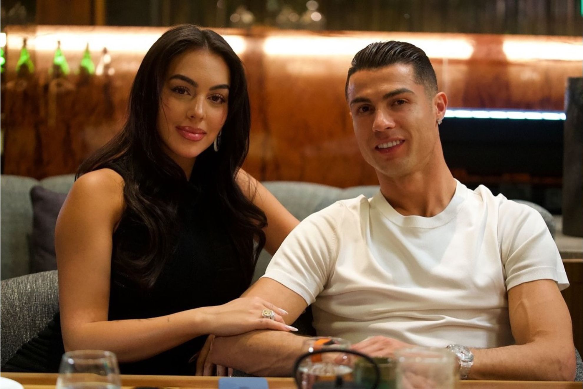 Georgina Rodriguez and Cristiano Ronaldo