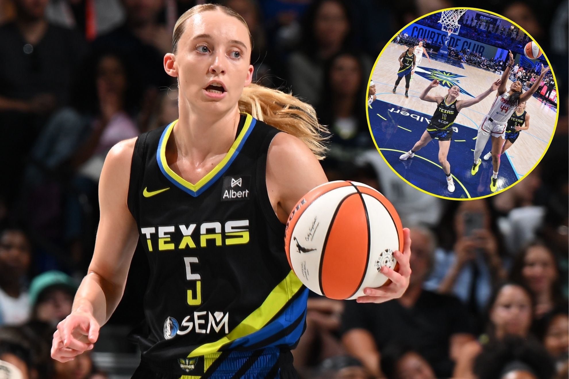 The Wings fell 91-78 to the Mystics, closing out a two-game homestand.