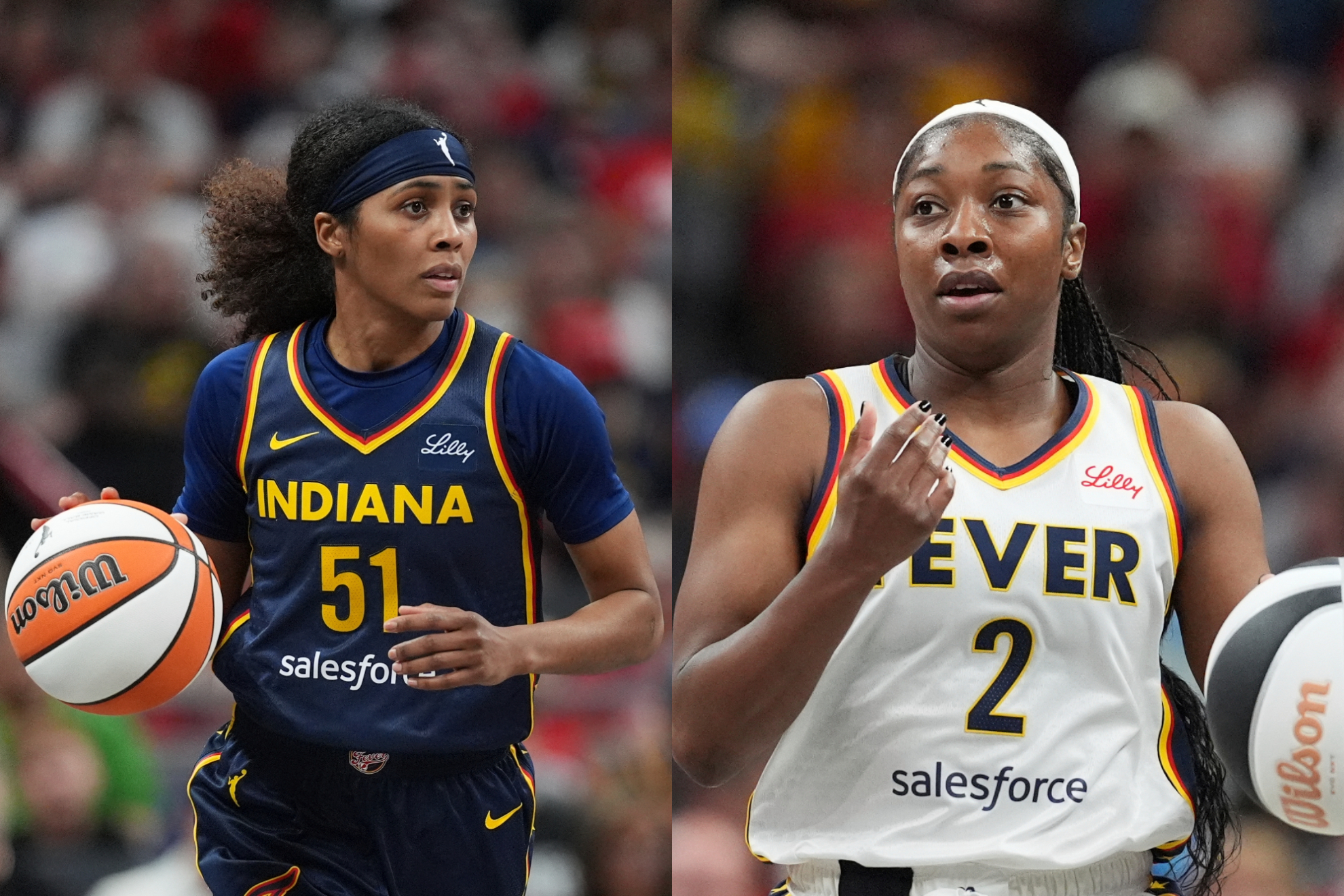 The warm gesture Indiana Fever made toward Aari McDonald and Sydney Colson before the game against the Dallas Wings