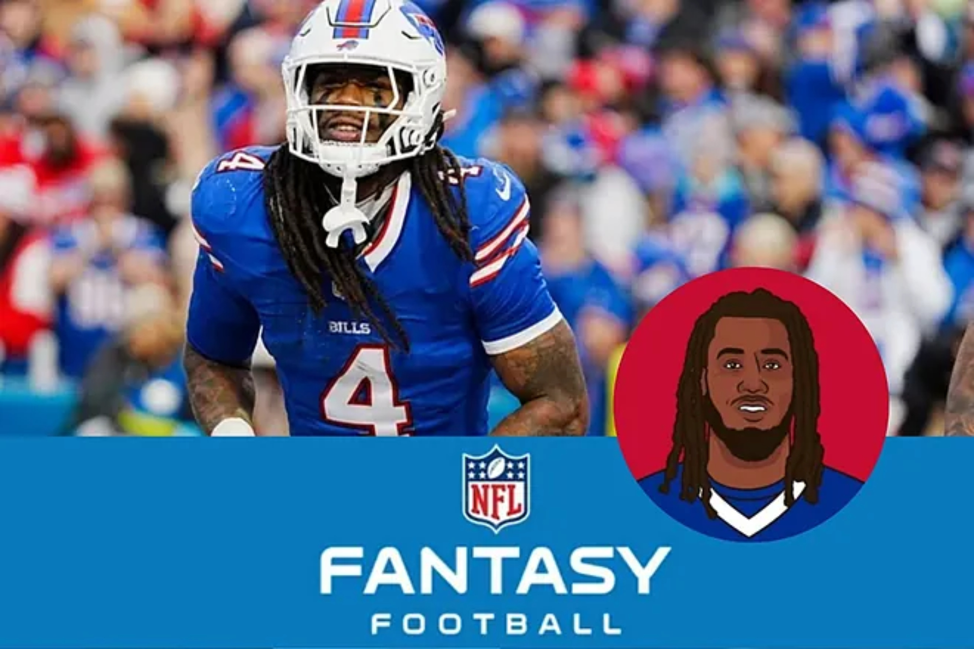 Absolute surprise with the Bills backfield: James Cook could be the fantasy football league winner in 2025