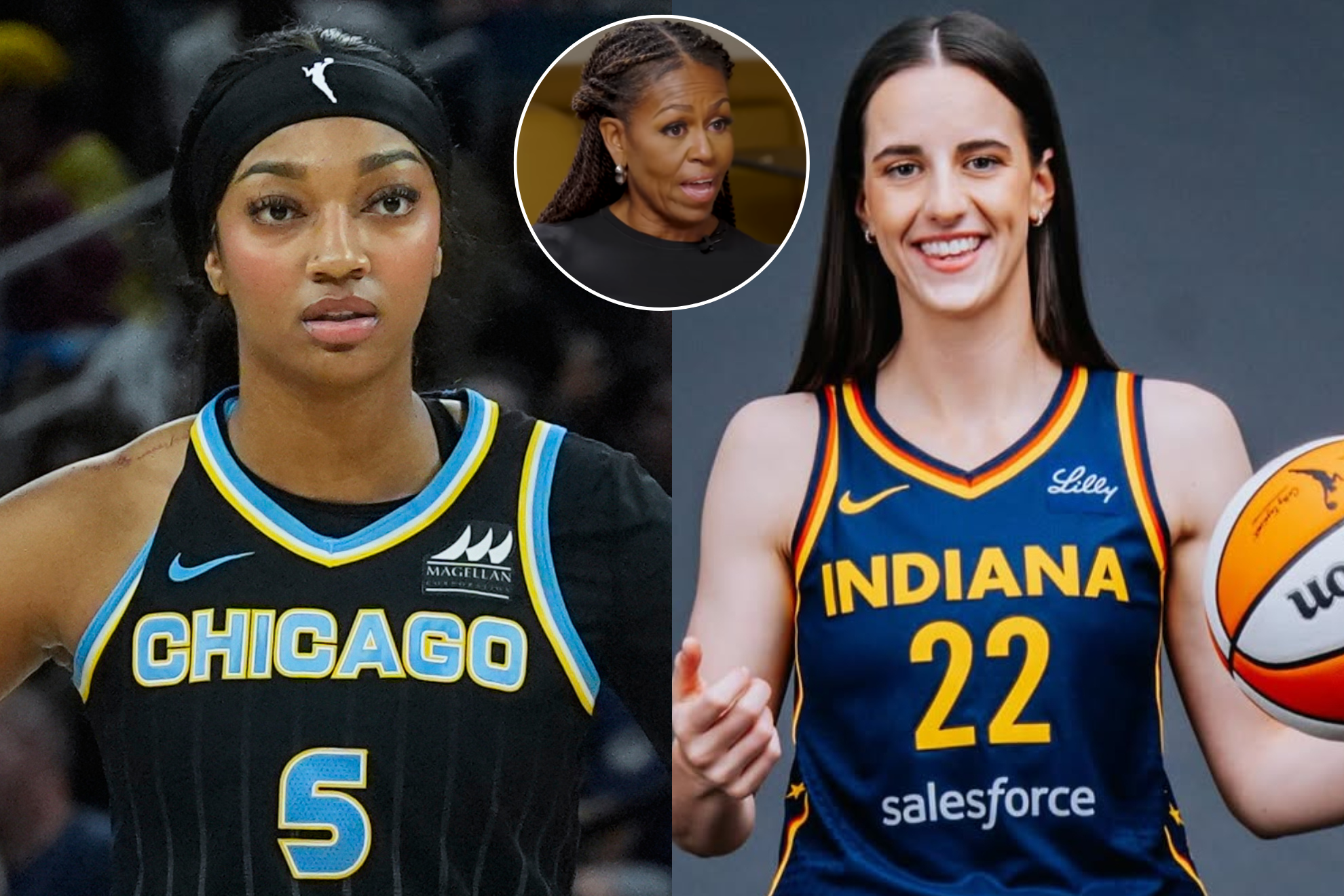 Michelle Obama shares her opinion on Angel Reese and Caitlin Clark and receives mixed comments from fans