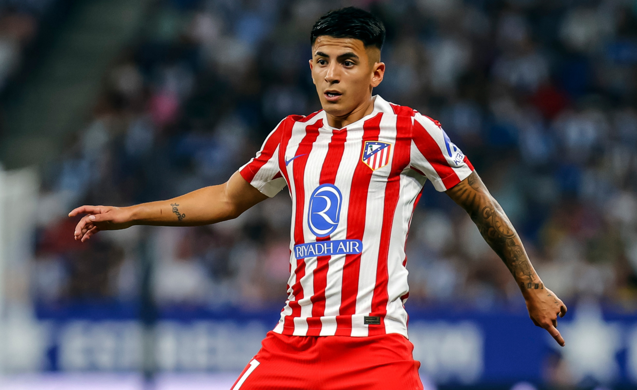 Almada, durante el partido ante el Espanyol.