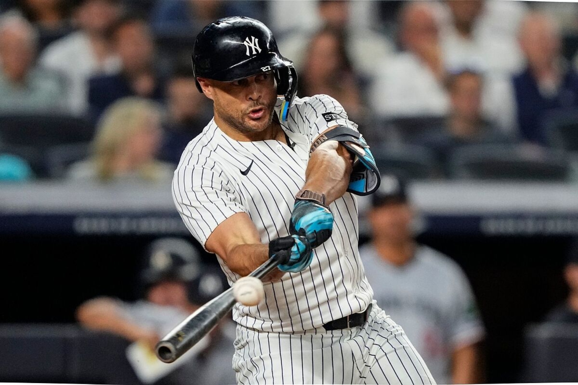 Giancarlo Stanton returns to right field with Yankees against Rays amid injury concerns