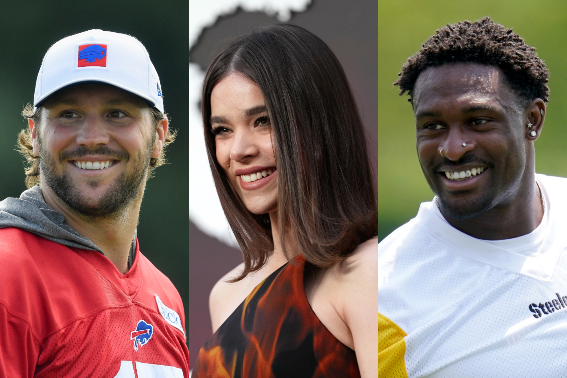 Hailee Steinfeld replaces Josh Allen with DK Metcalf of the Steelers in a new movie