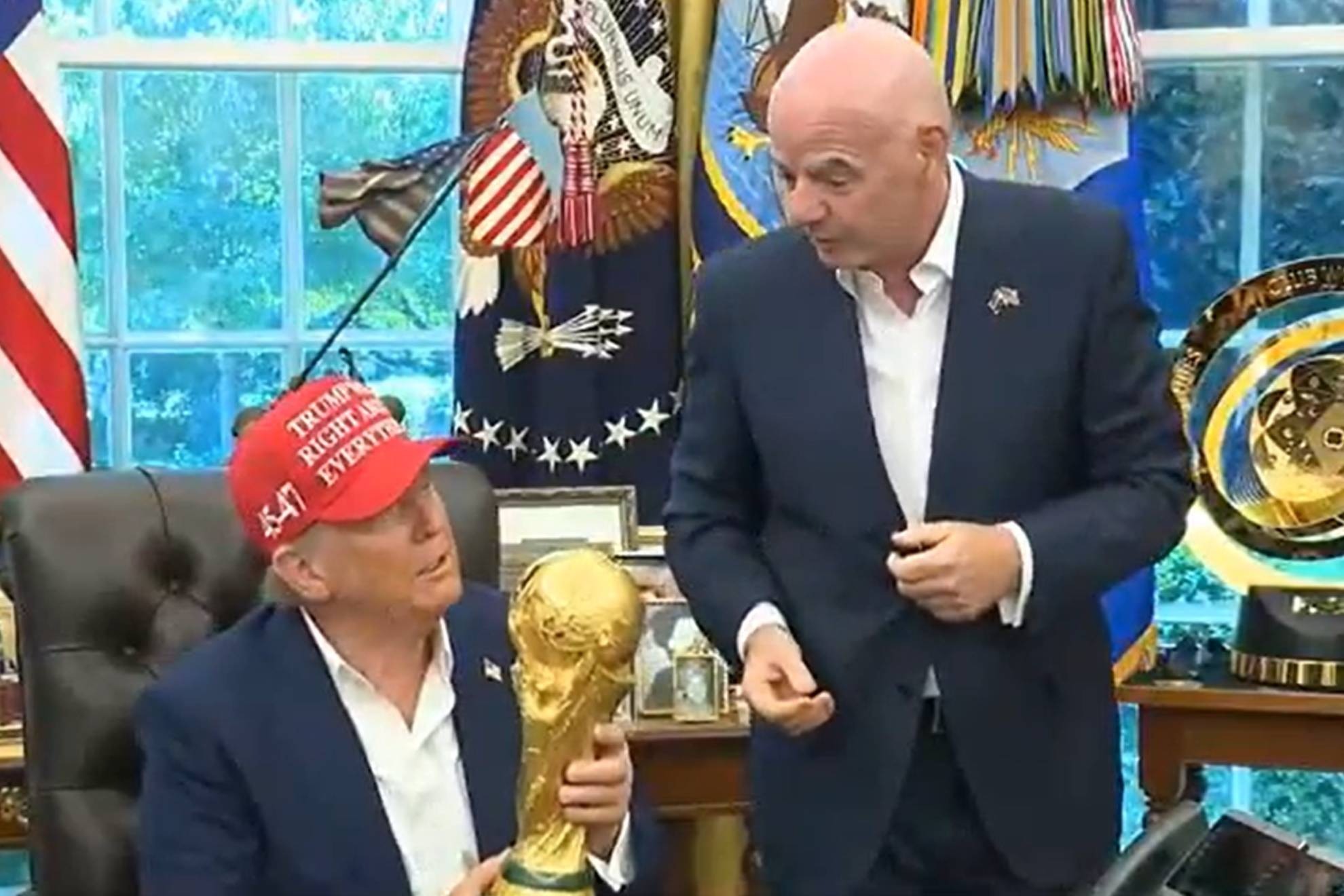 Why Donald Trump and Sheinbaum can touch the World Cup trophy - FIFAs strict protocols