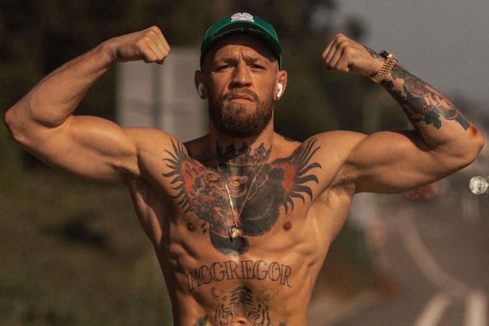 Conor McGregor demolish a young undersized fighter while training for a comeback