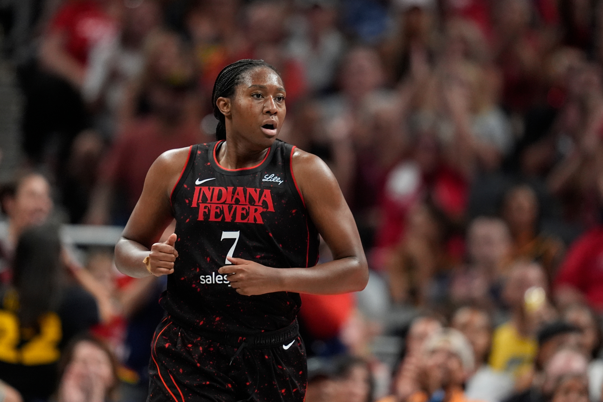 Aliyah Boston makes history with the Fever