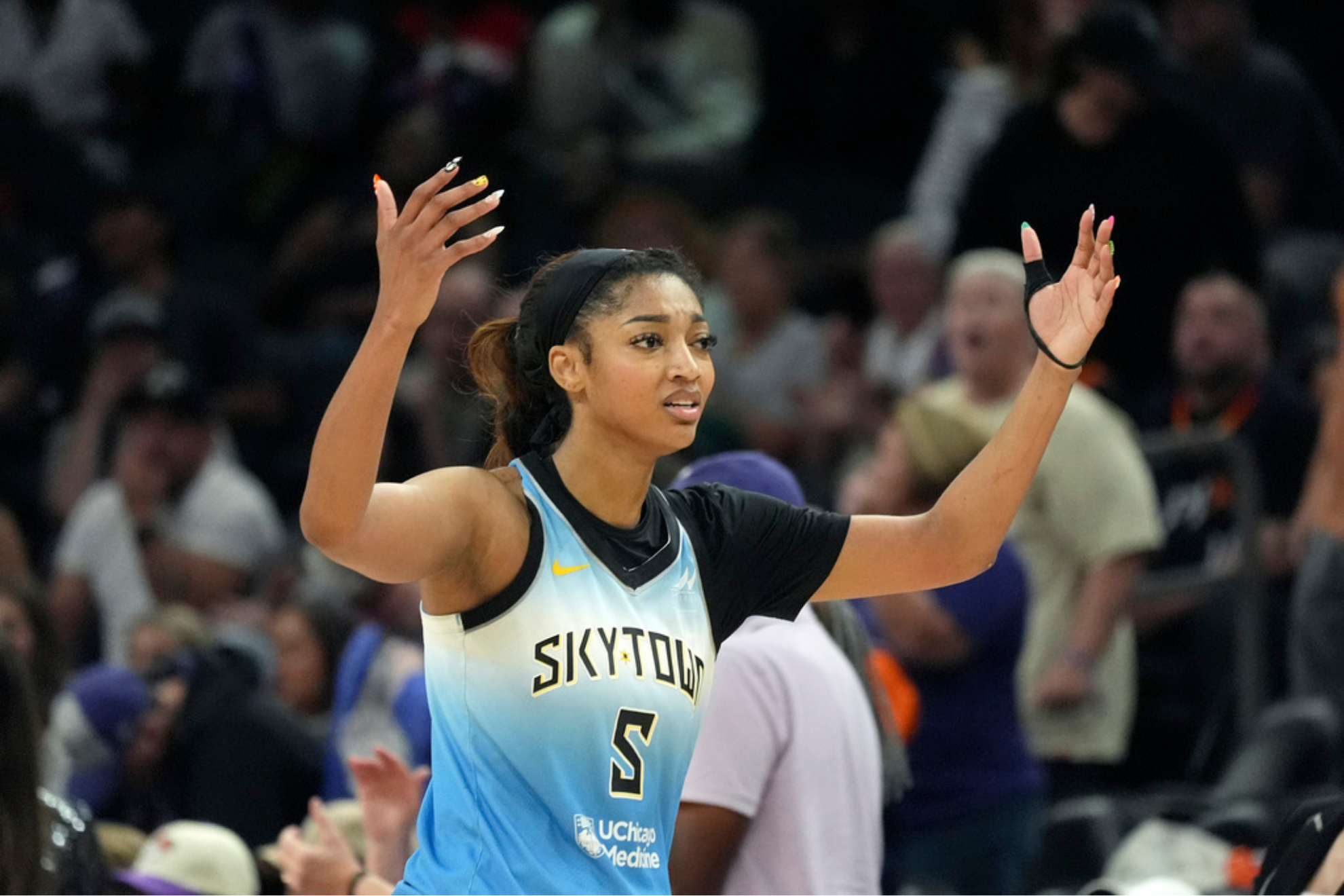 Chicago Sky forward Angel Reese
