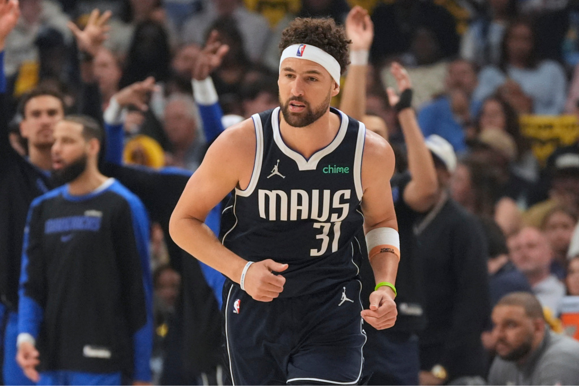 Dallas Mavericks guard Klay Thompson