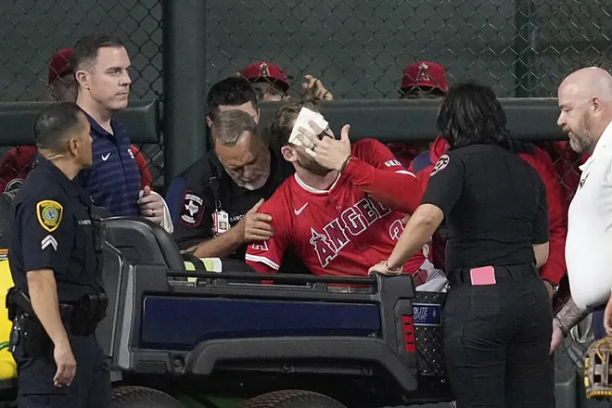 Taylor Ward worried everyone in MLB.