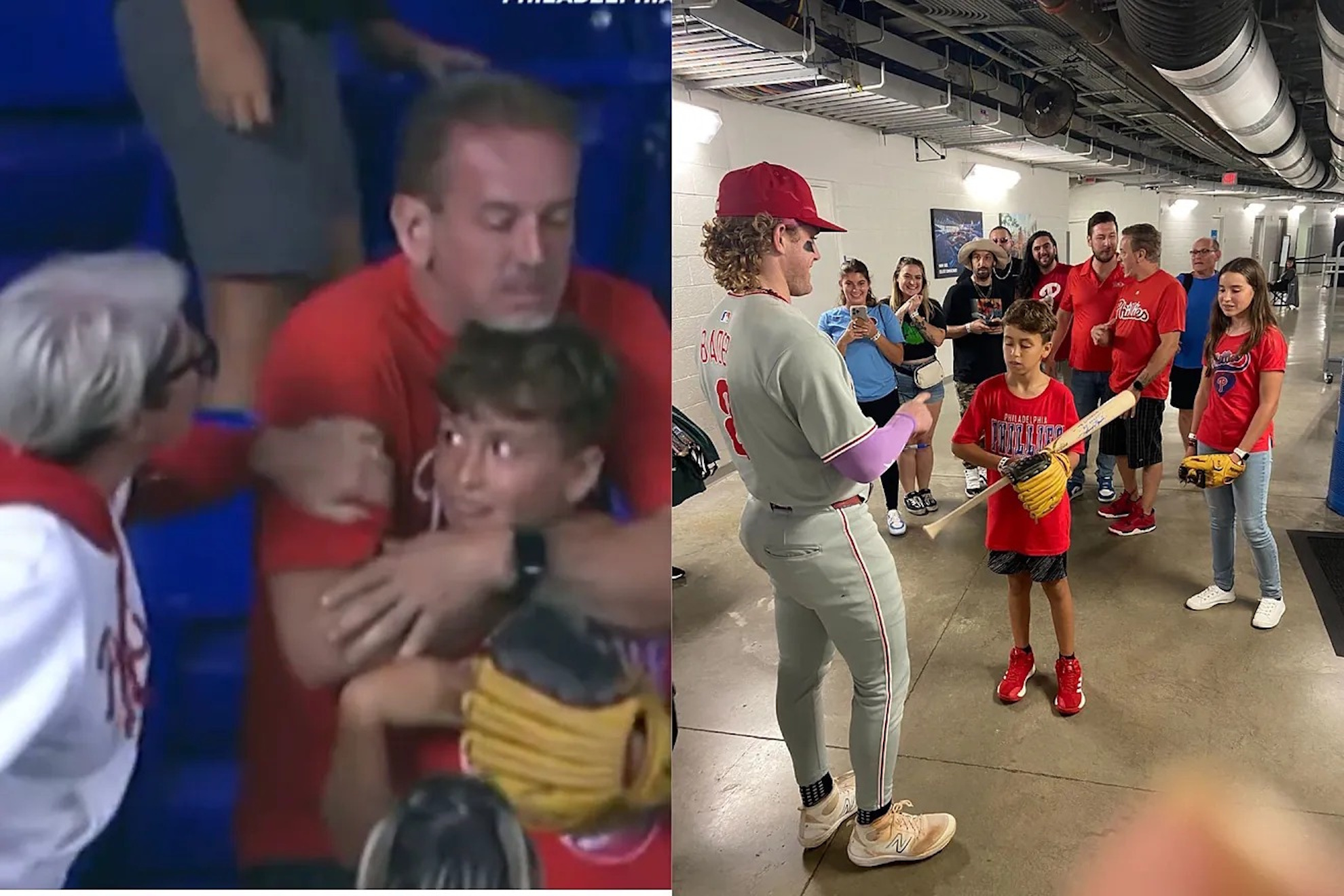 Harrison Barder did justice: he found the boy who had his home run ball stolen and gave him something better
