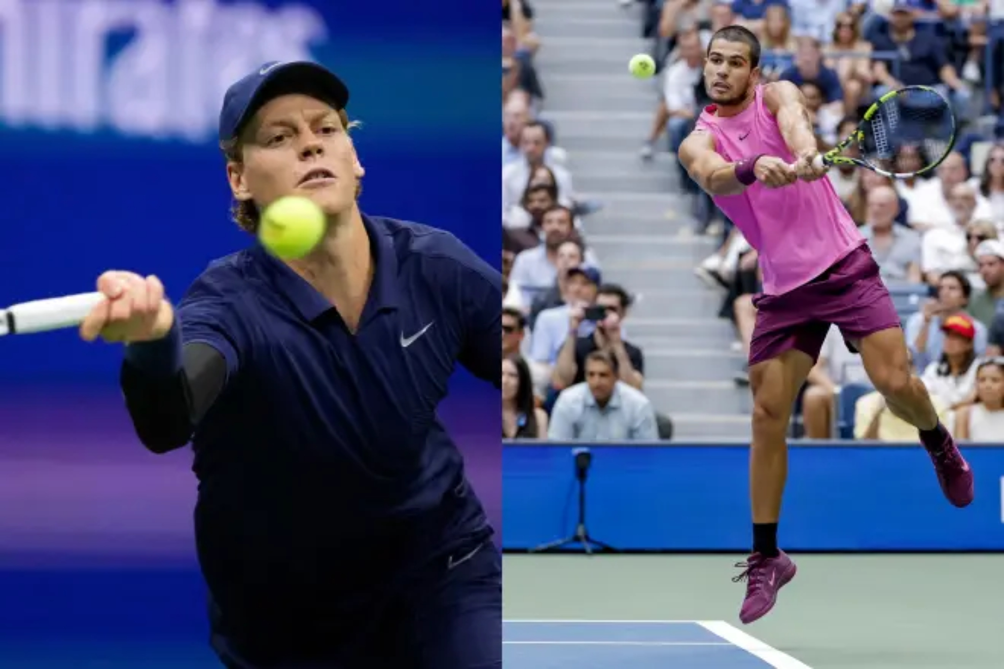 Sinner and Alcaraz, face to face.