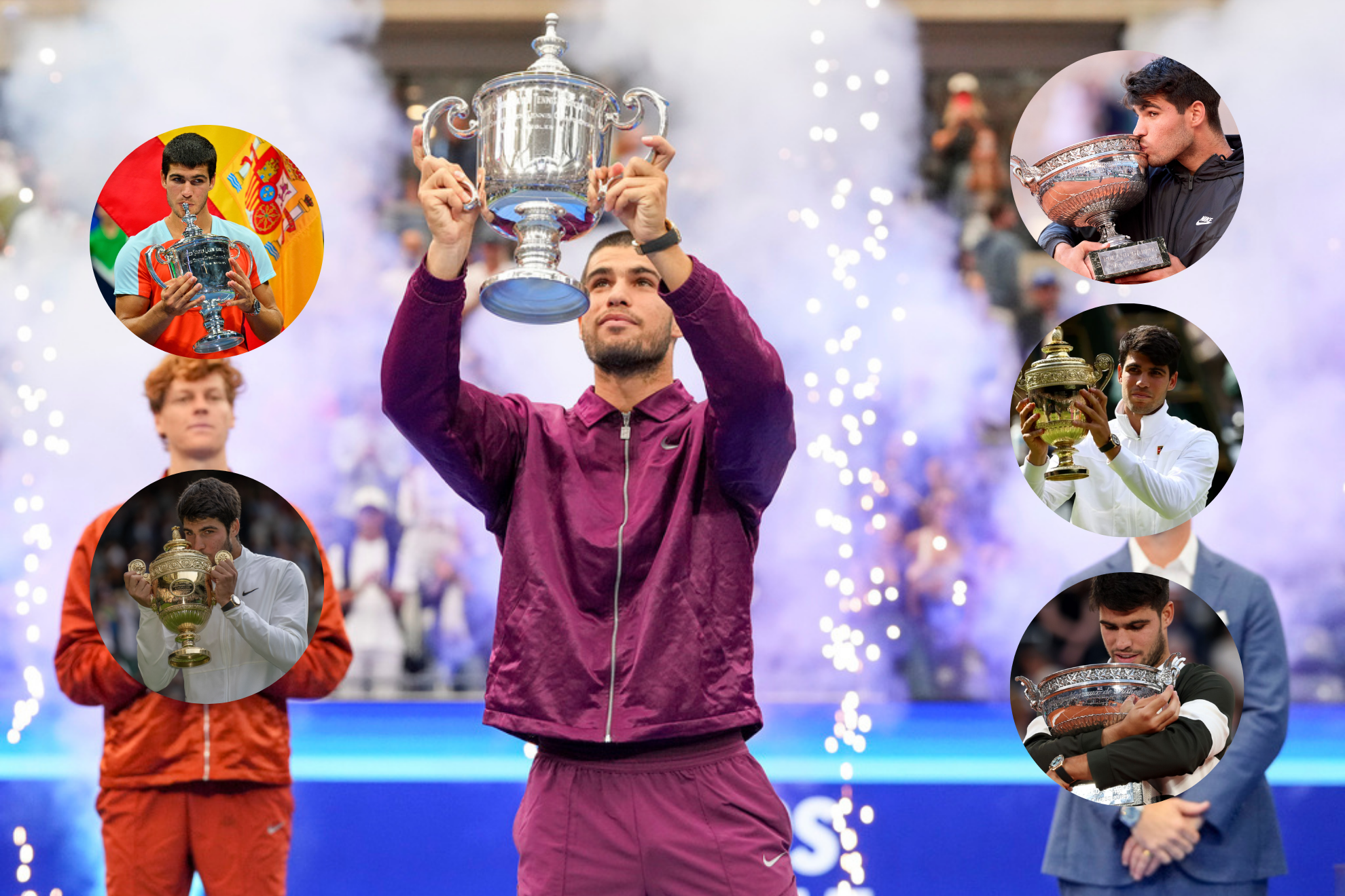 Carlos Alcaraz becomes second youngest player in history to win six Grand Slams after US Open triumph