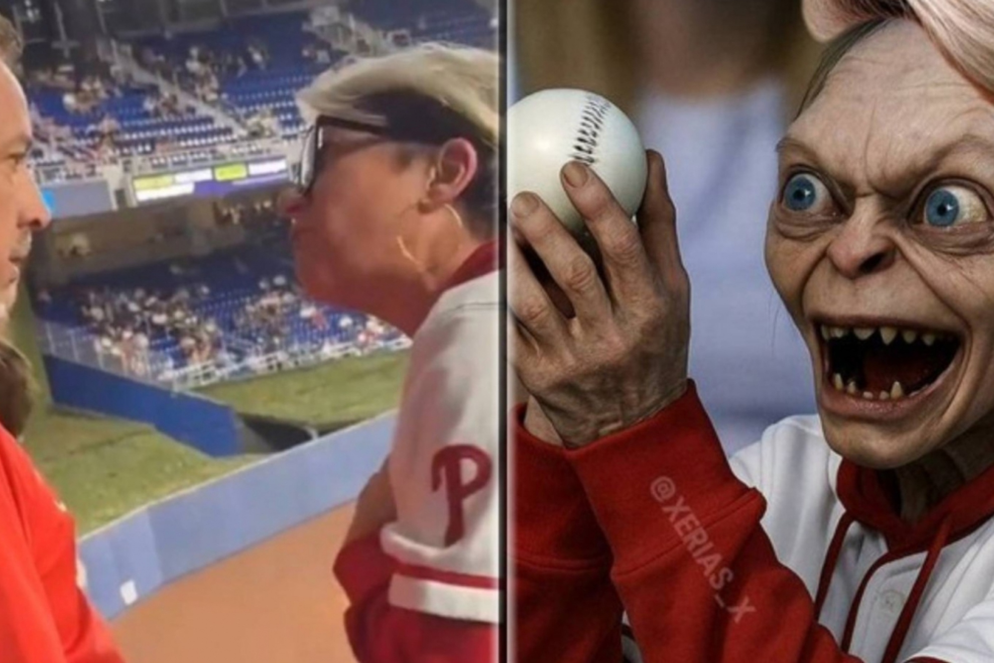 The most hated woman on the internet: Phillies fan Karen compared to Gollum