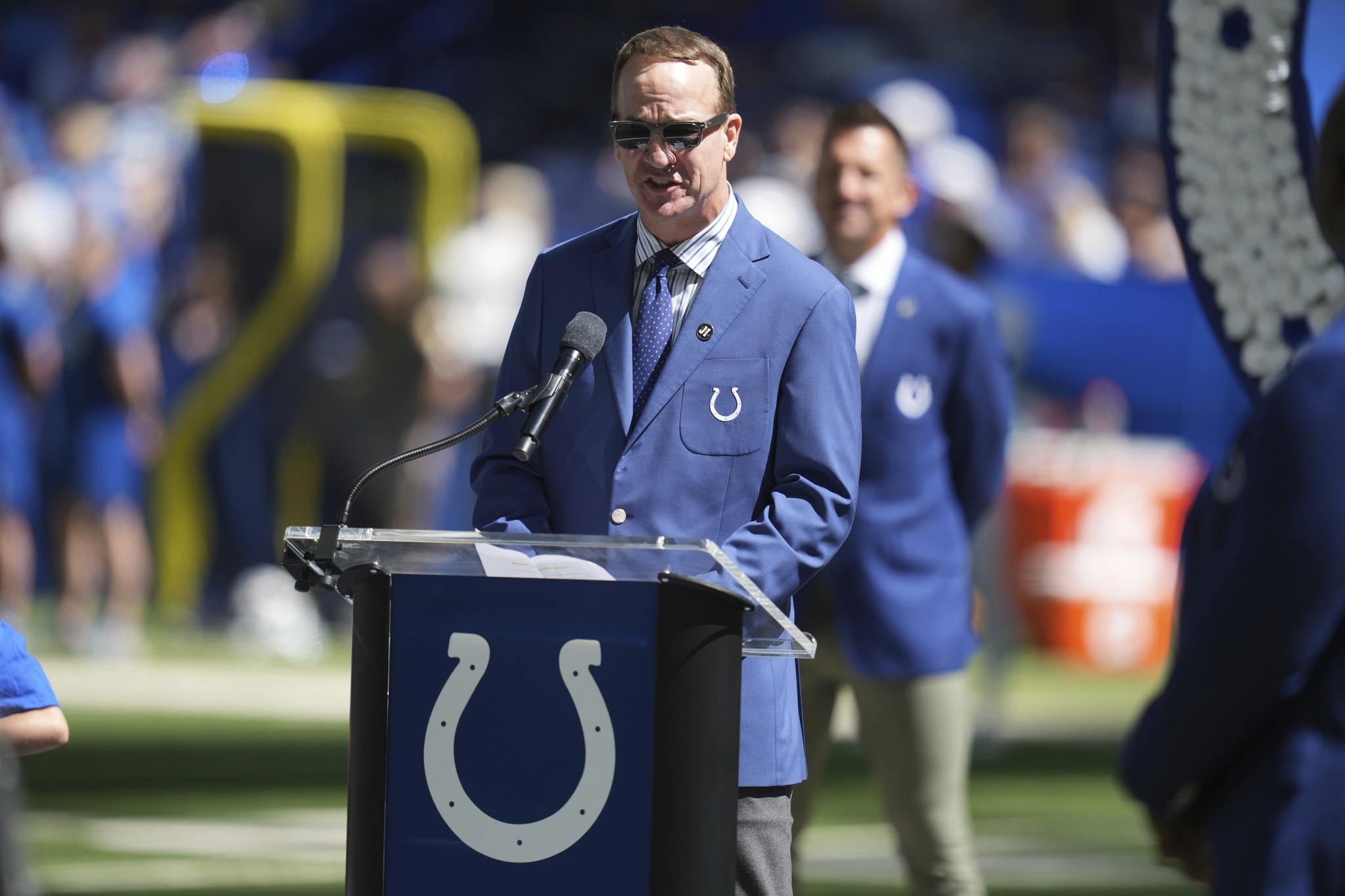 Peyton Manning wants to bring a former U.S. President to Monday Night Football