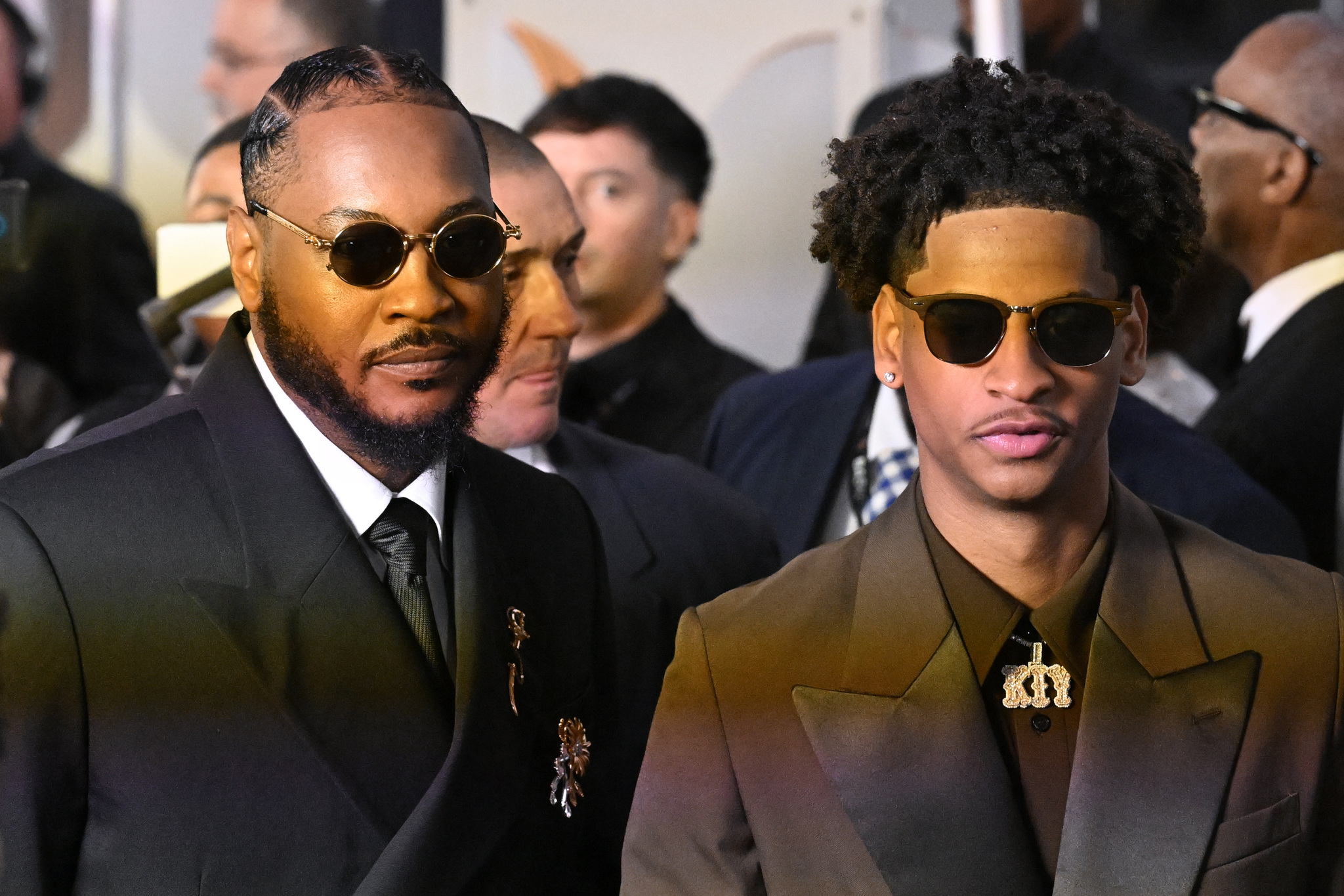 Carmelo Anthonys son Kiyan doesnt hold back against his Syracuse team: We were known as mediocre. Now its super mediocre