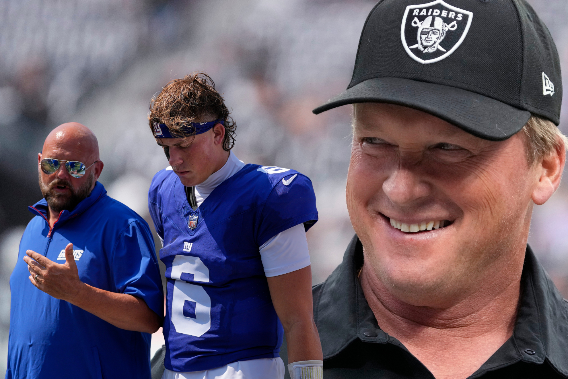 Jon Gruden is ready to become the Head Coach of the New York Giants; Brian Daboll is in danger and may not be the ideal coach to develop Jaxson Dart