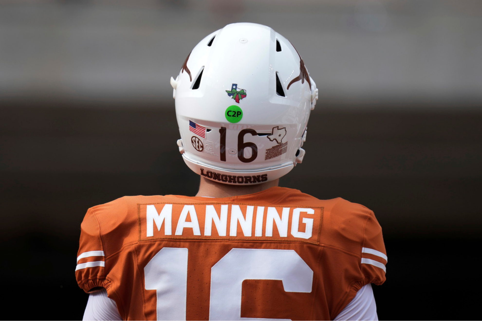 Texas quarterback Arch Manning