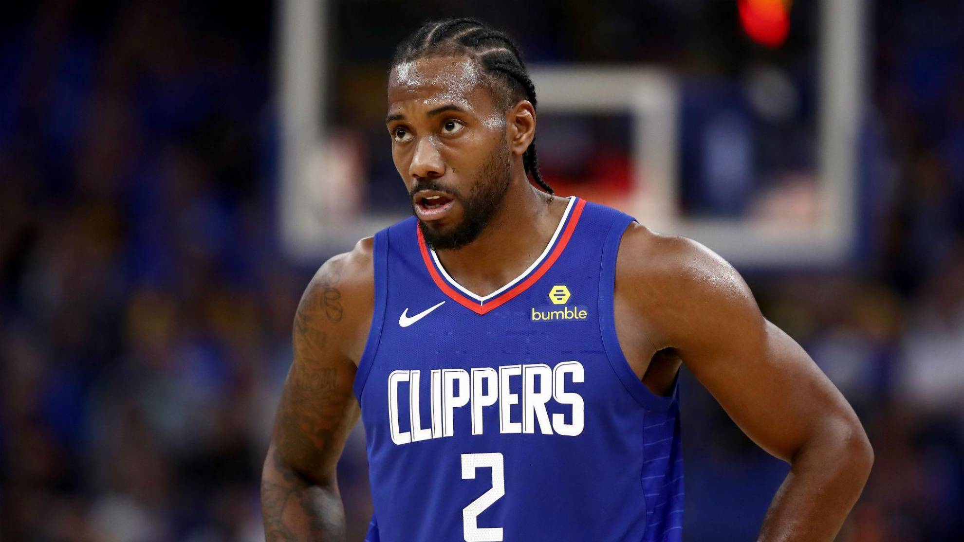 Kawhi Leonard with the Clippers