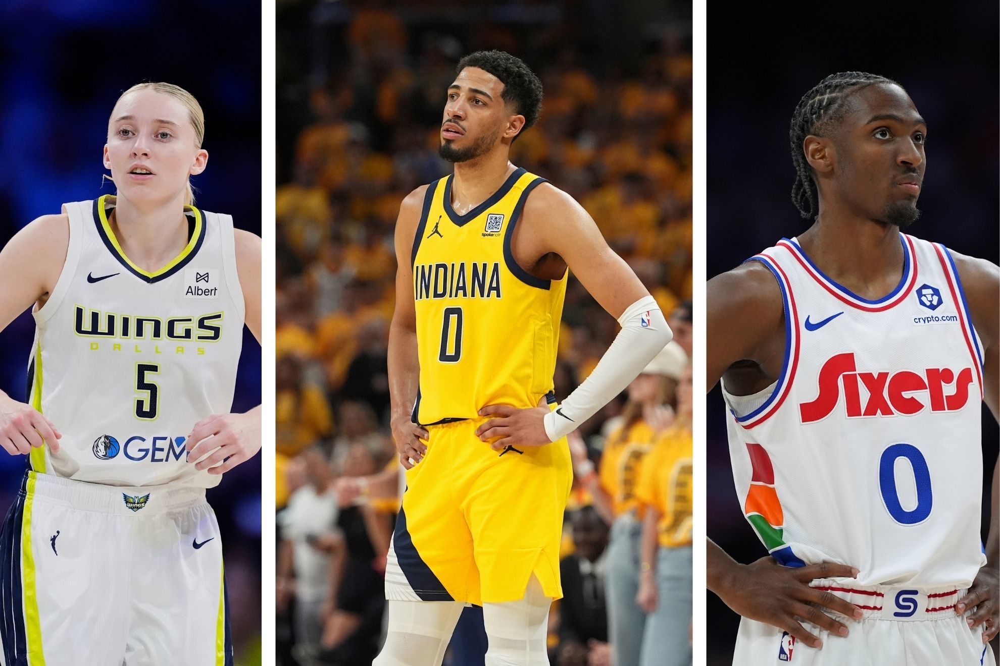 Tyrese Haliburton, Tyrese Maxey and Paige Bueckers reveal how NBA 2K sharpens their court vision