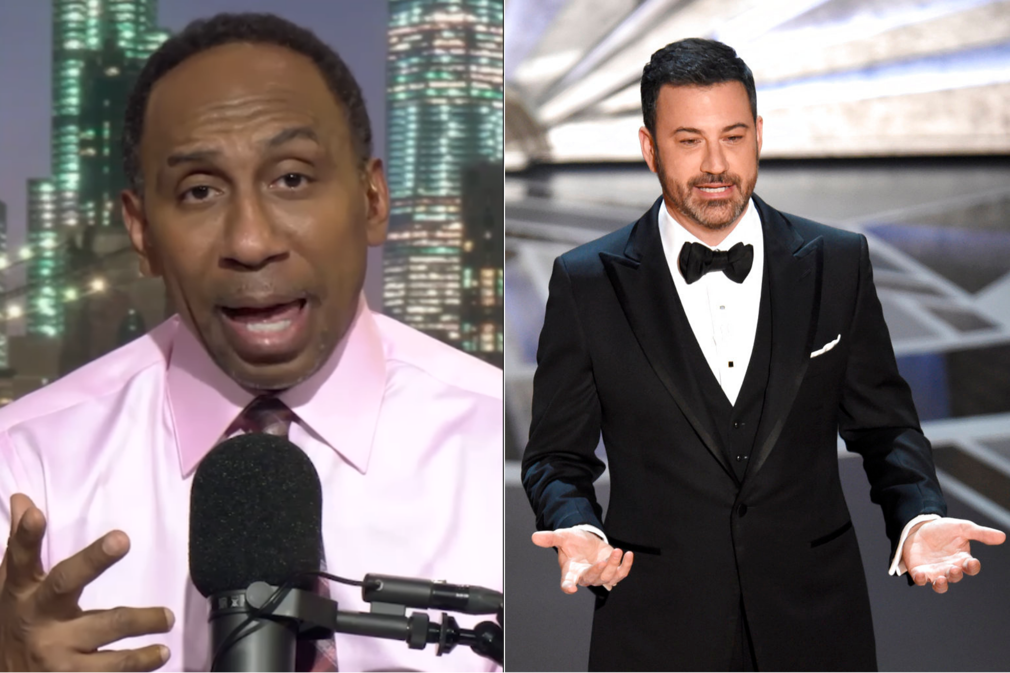 Stephen A. Smith | Instagram @stephenasmith & Jimmy Kimmel