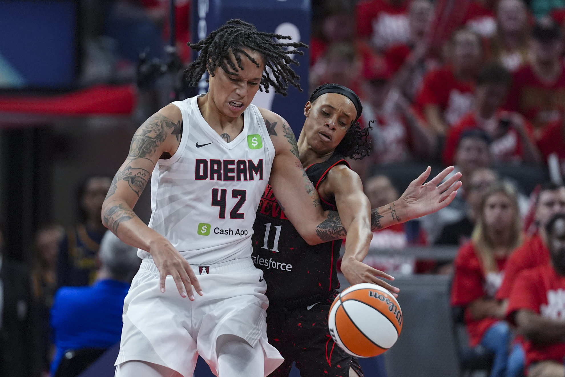 Brianna Turner in action