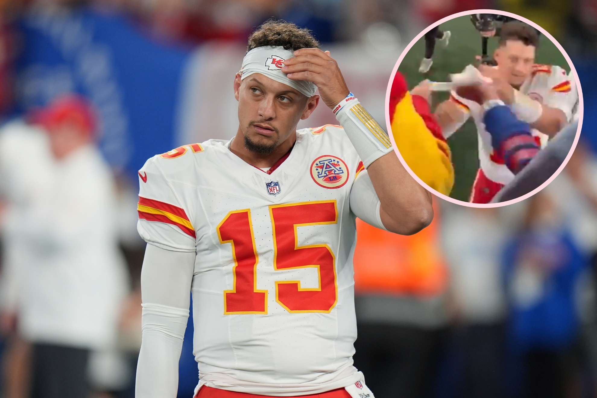 The NFLs most hated fan tried to clear her name after headband scandal