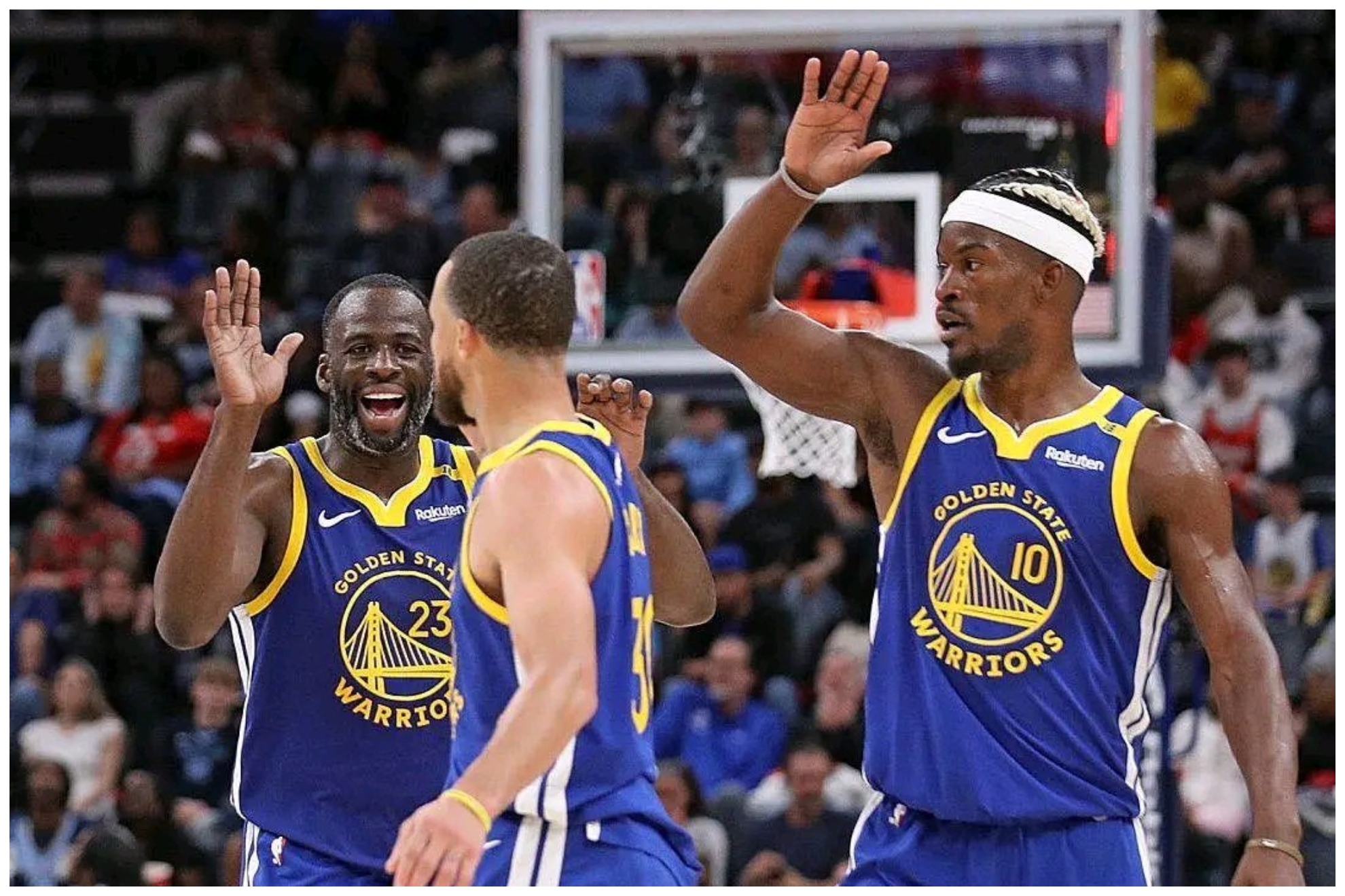 Golden State players