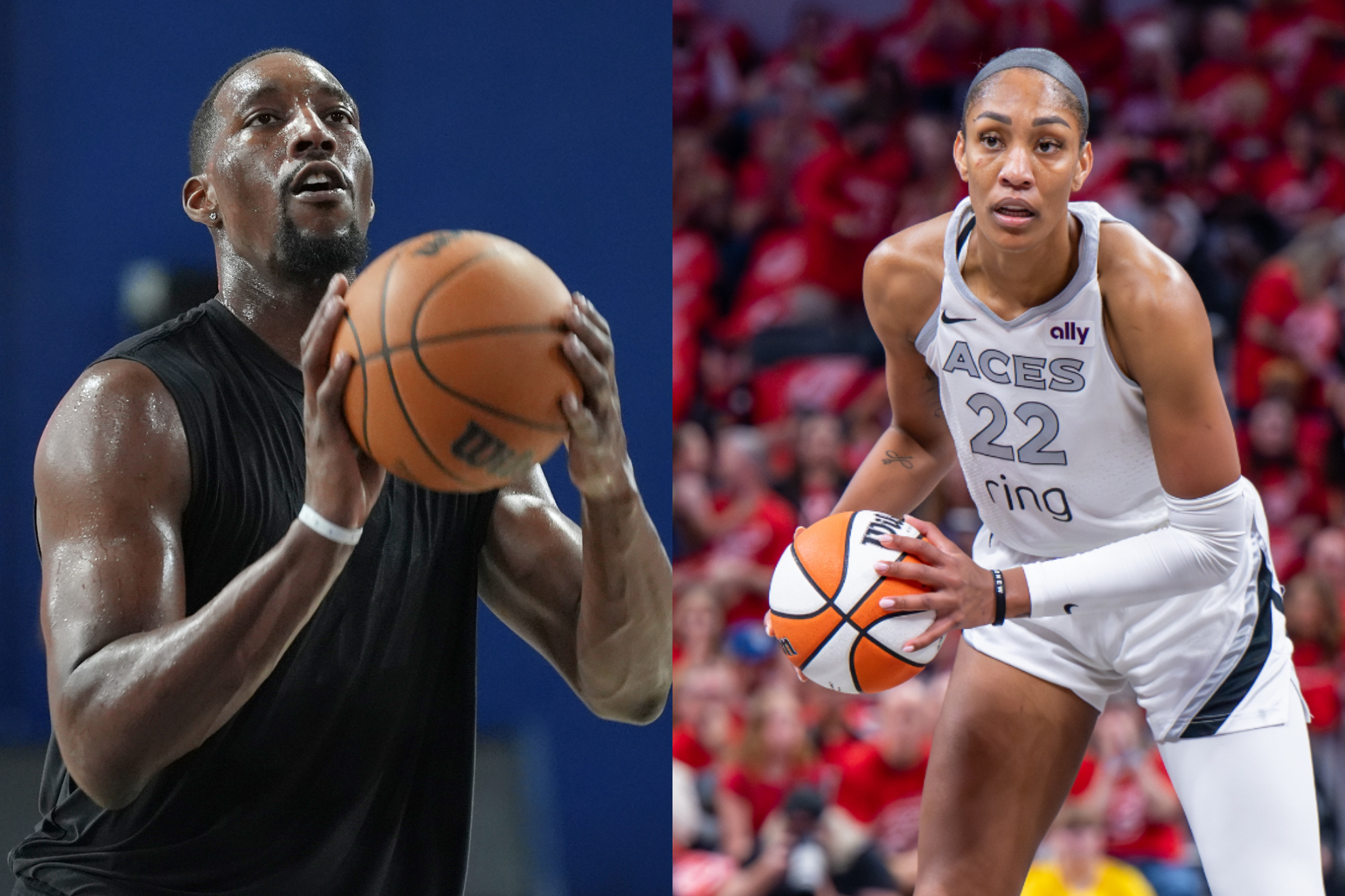 Hall of Famer ridicules Bam Adebayo for a missed three-pointer and tells him to ask Aja Wilson for help