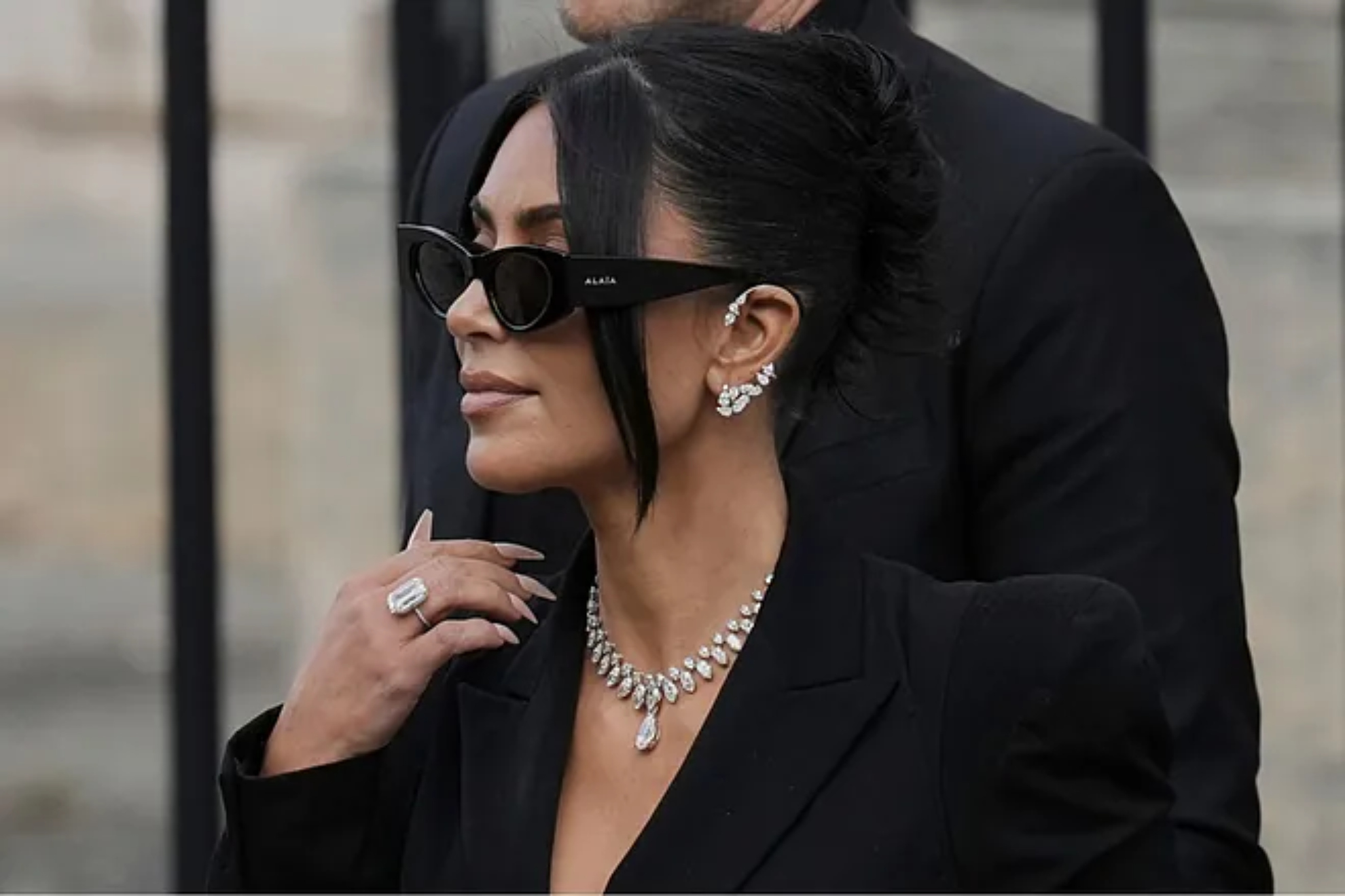 Kim Kardashian worried about her safety and that of her family.