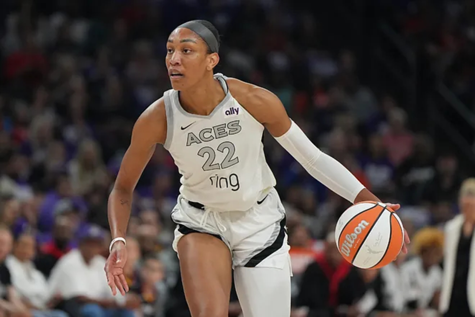 Aja Wilson, the player with dyslexia who is already one of the greatest in history