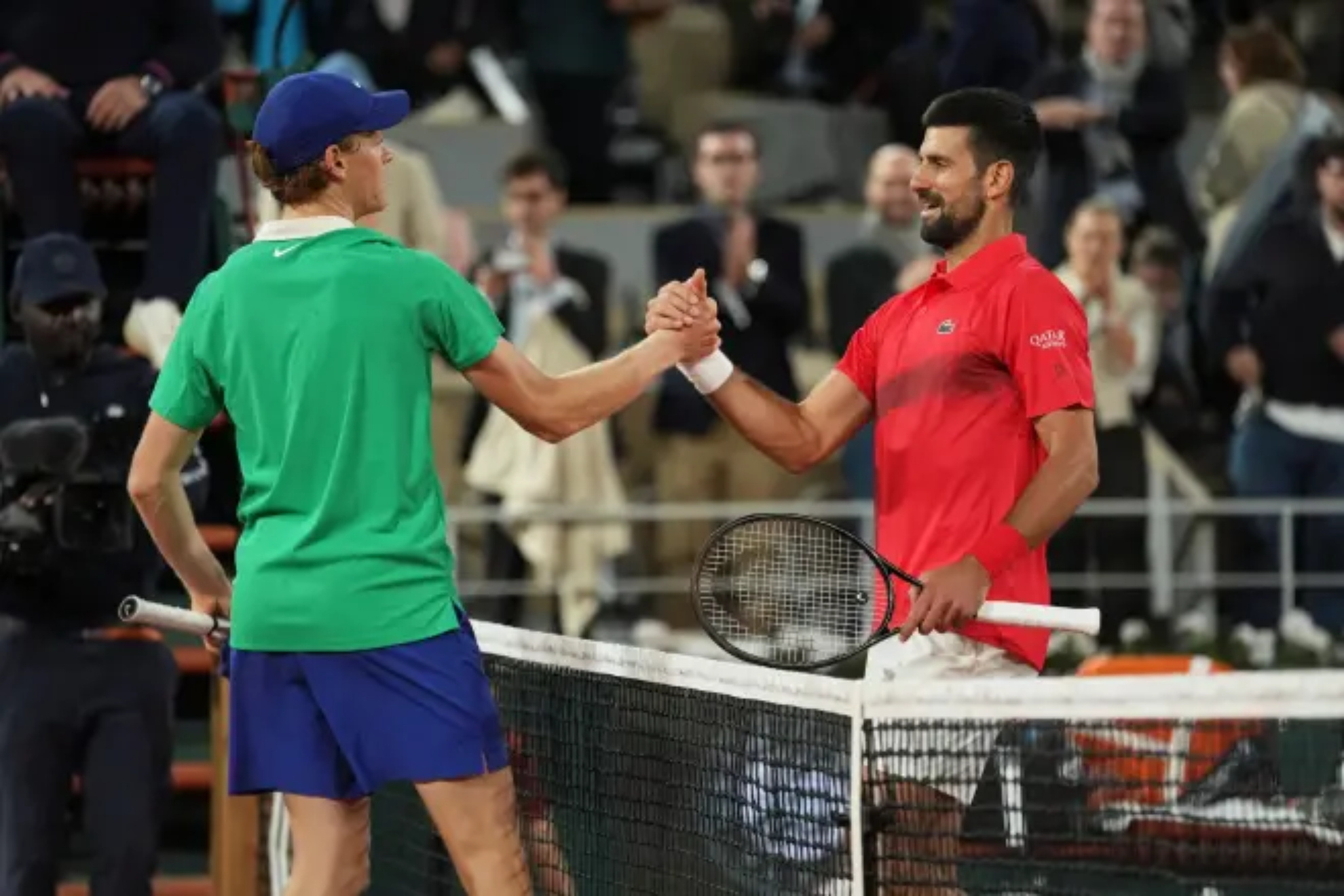Sinner and Djokovic already faced each other in the Roland Garros semi-finals.