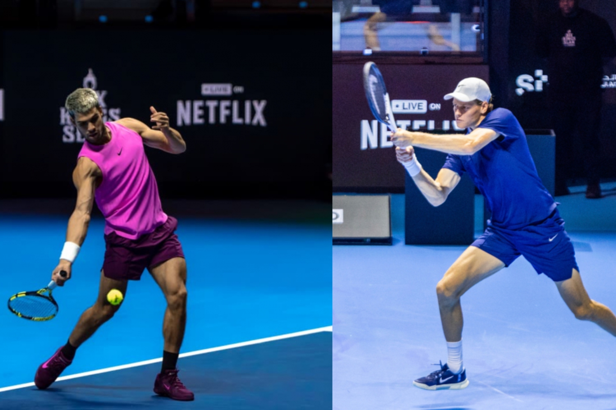 Alcaraz vs Sinner live: TV channel, what time is and where to watch Six Kings Slam final