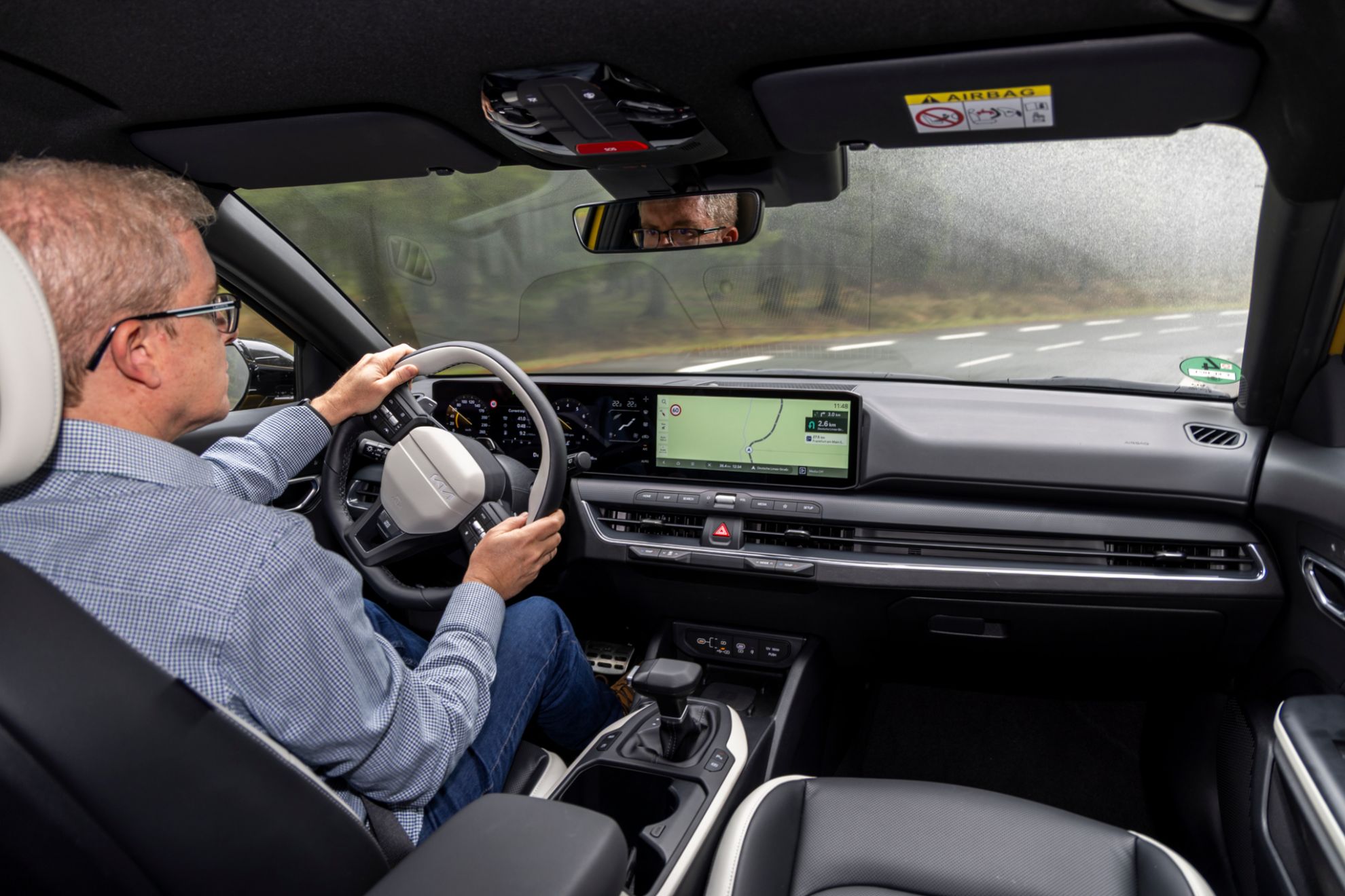 Pudemos testar a versão de 150 cavalos, o motor de médio porte.