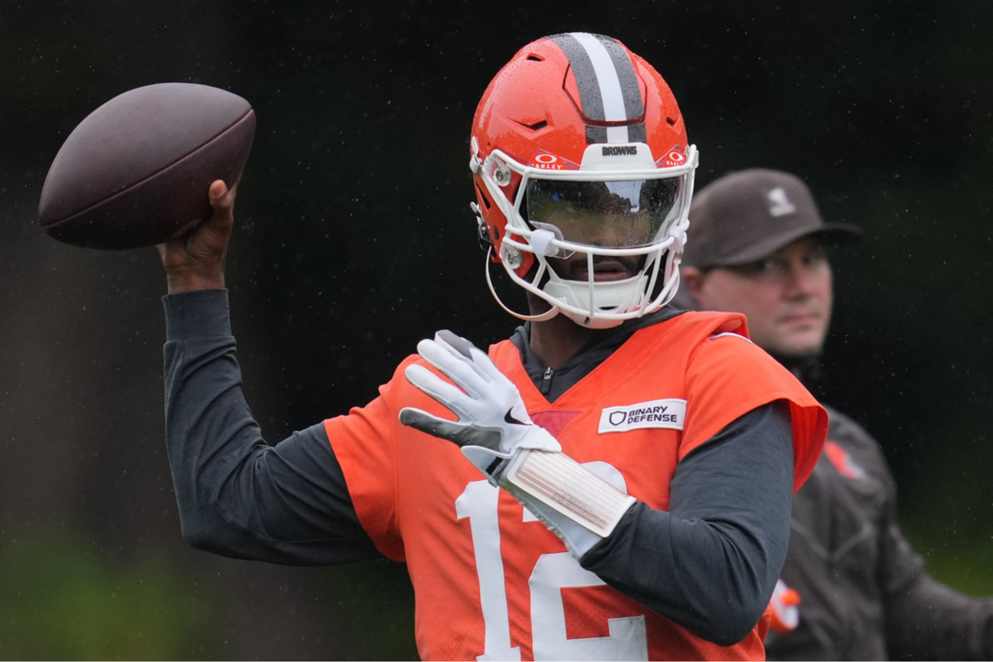 Cleveland Browns quarterback Shedeur Sanders