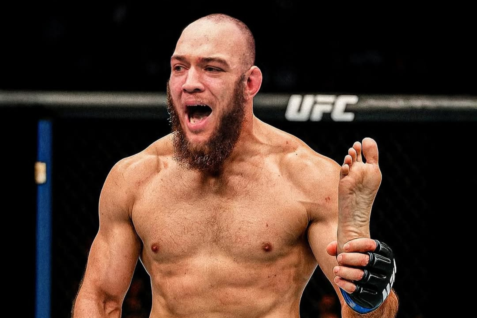 La animalada de Valter Walker, el rey de las sumisiones en la UFC