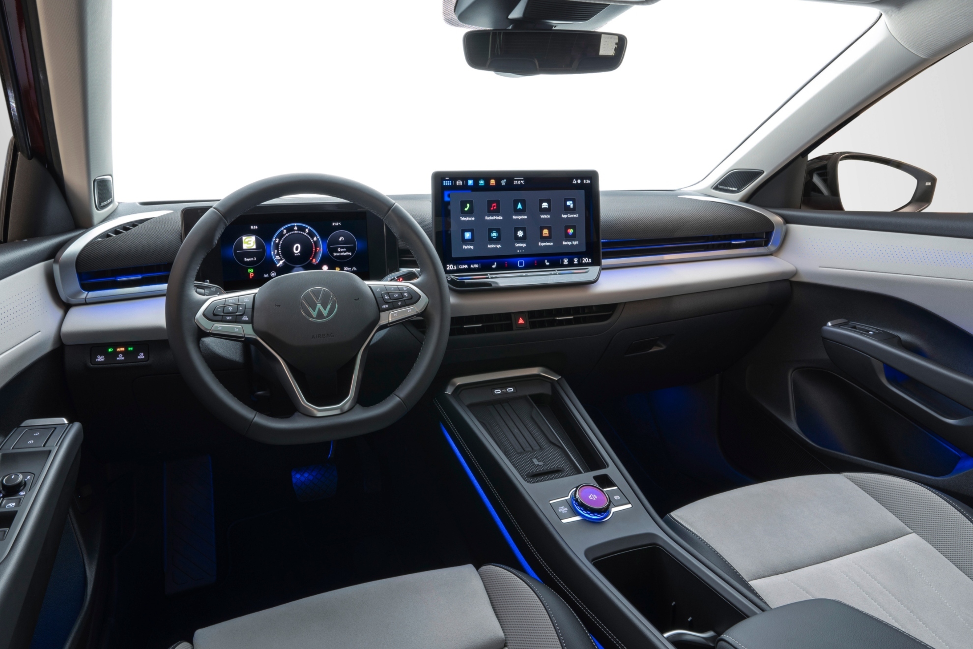 O interior nos deixou com uma boa sensação de qualidade.