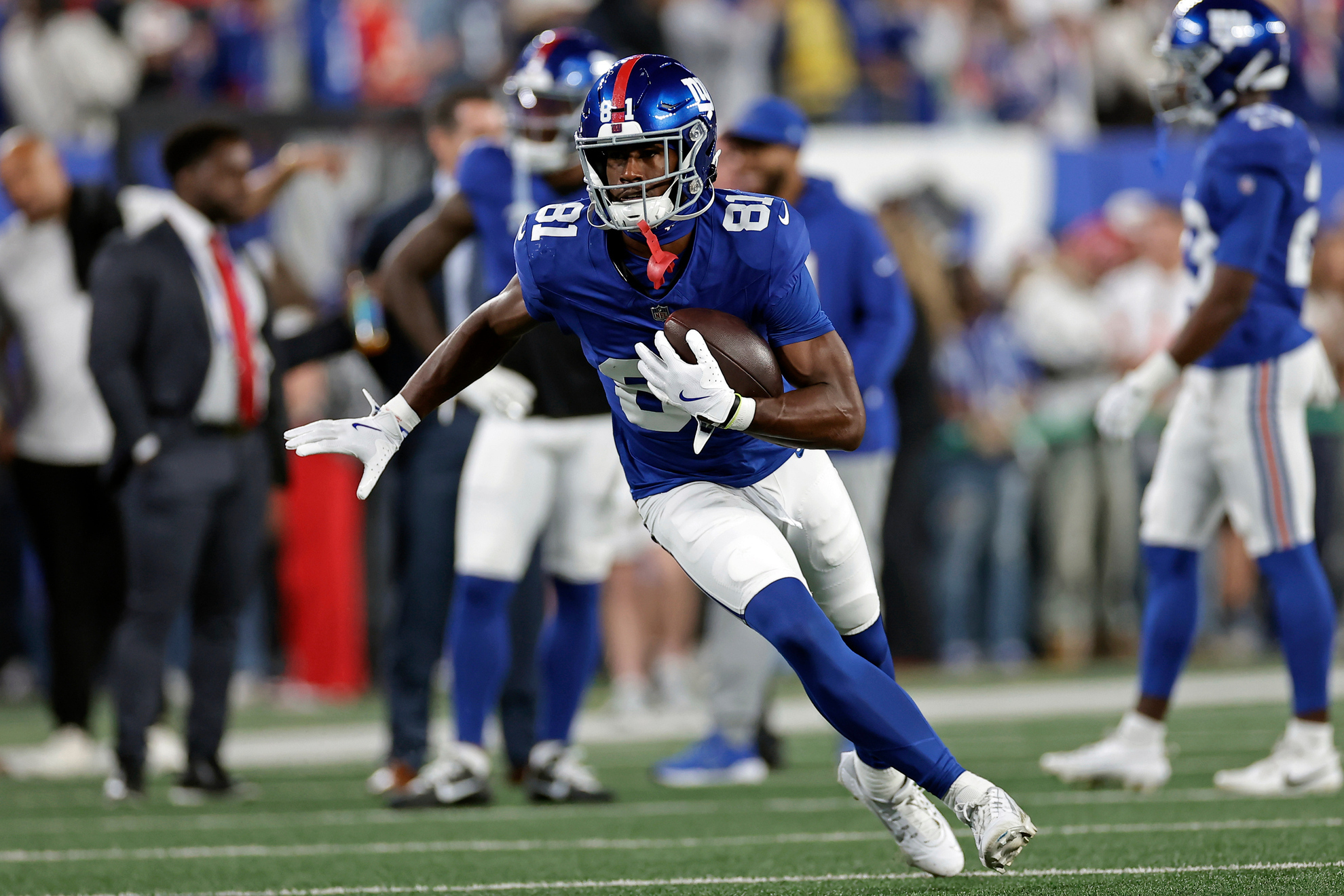 New York Giants WR Malik Nabers