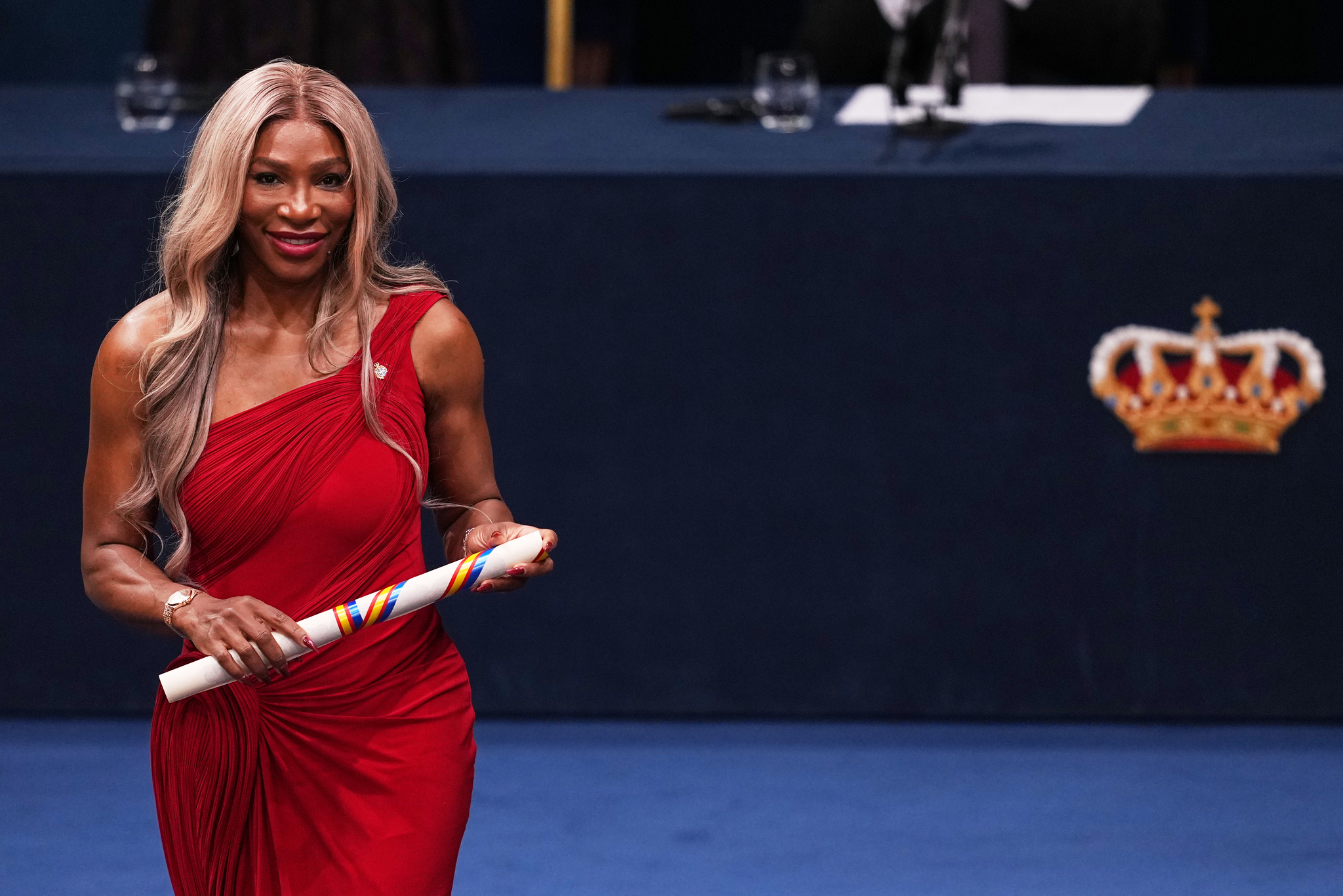 Tennis royalty, Serena Williams.