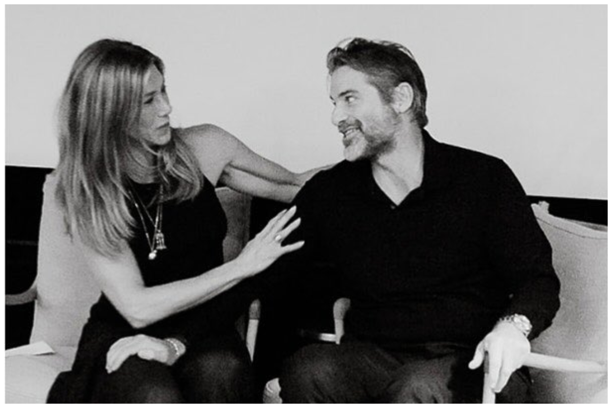 Jennifer Aniston and Jim Curtis