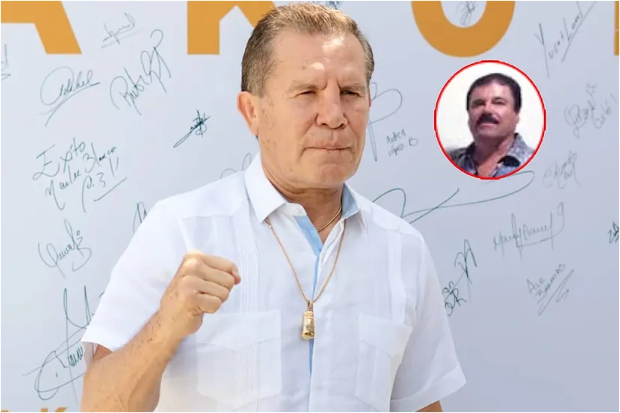 Julio Cesar Chavez confesses friendship with El Mayo and El Chapo.