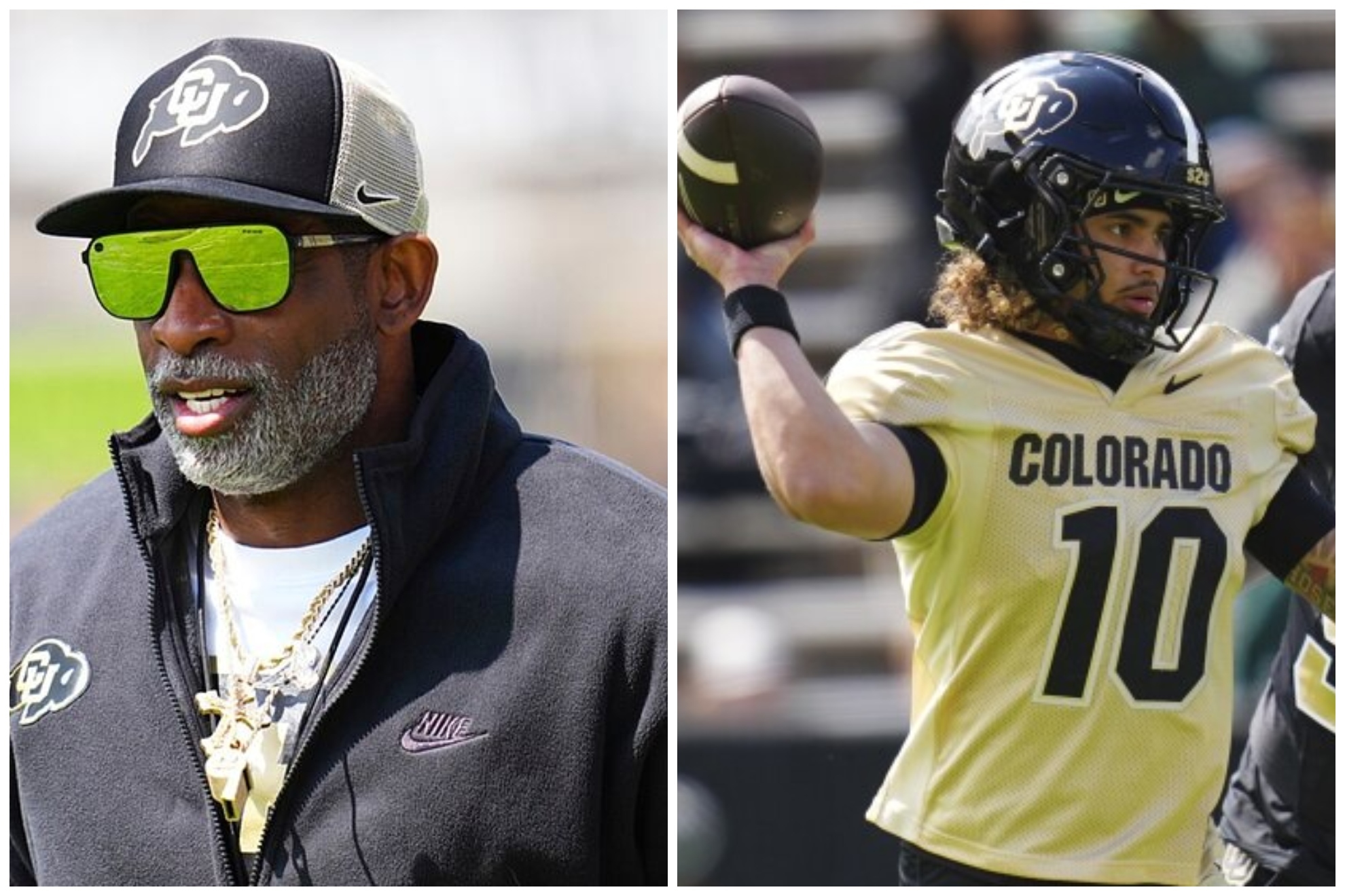 Deion Sanders and Julian Lewis